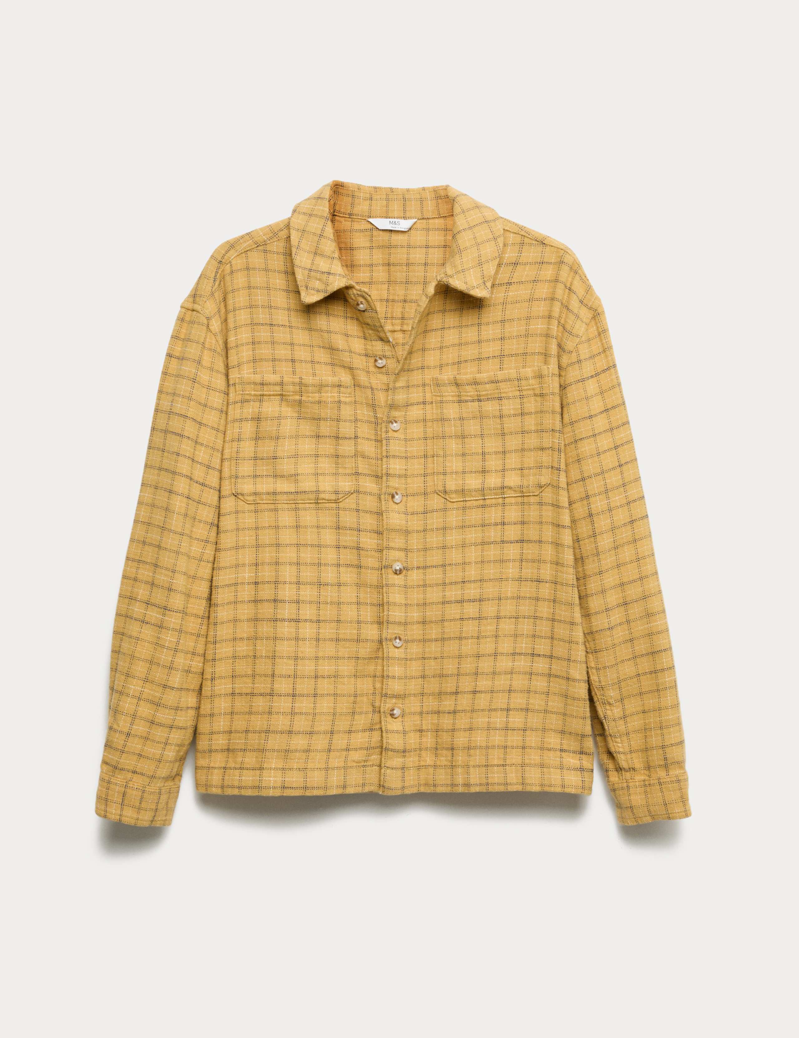 Pure Cotton Checked Shirt (6-16 Yrs) 2 of 7