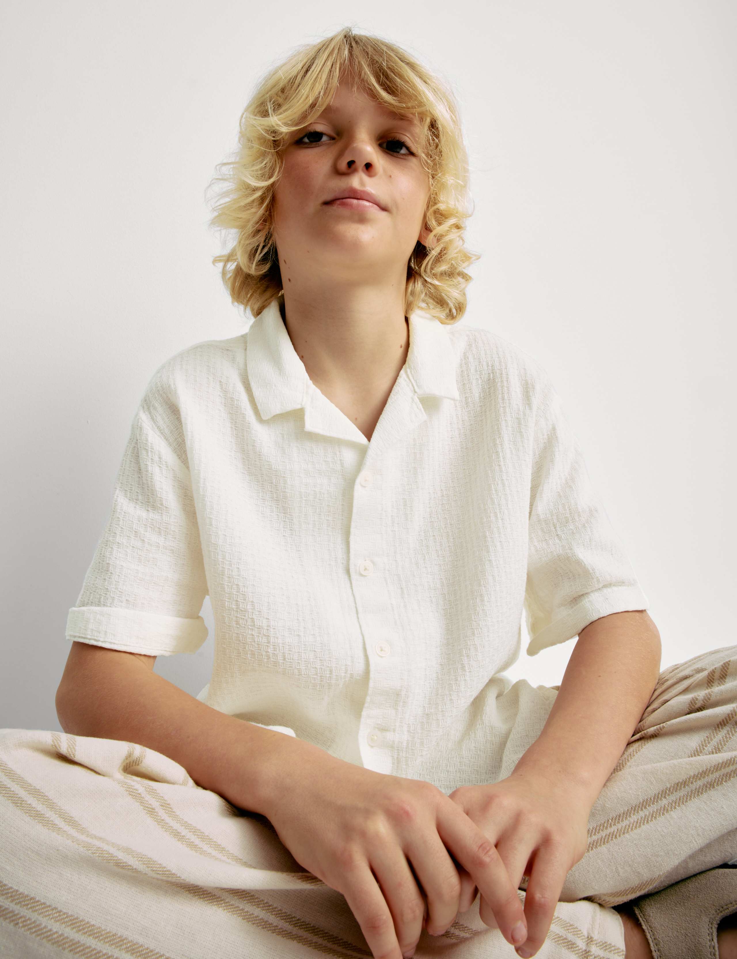 Pure Cotton Shirt (6-16 Yrs) 7 of 7