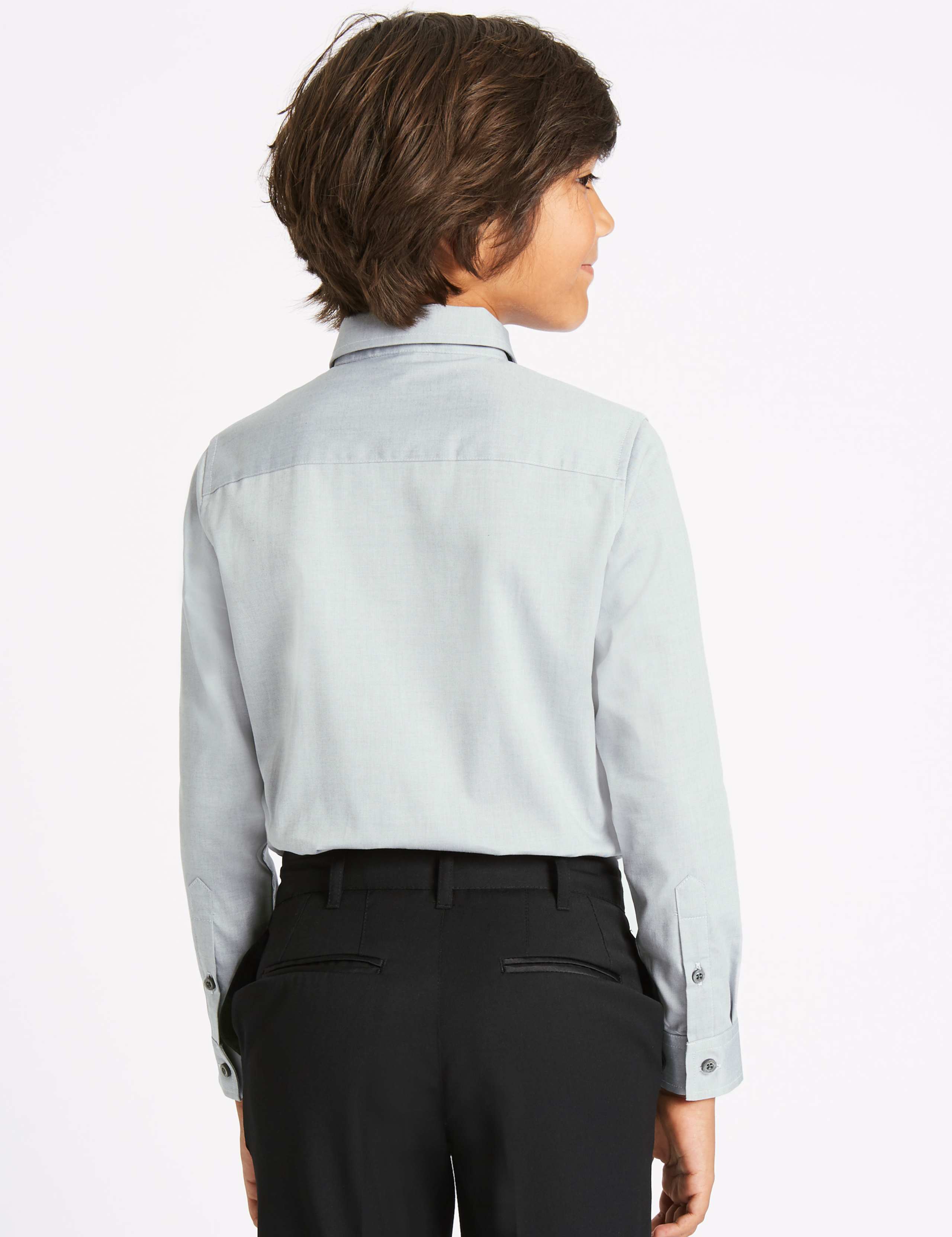 Textured Shirt with Tie (3-14 Years) 3 of 7