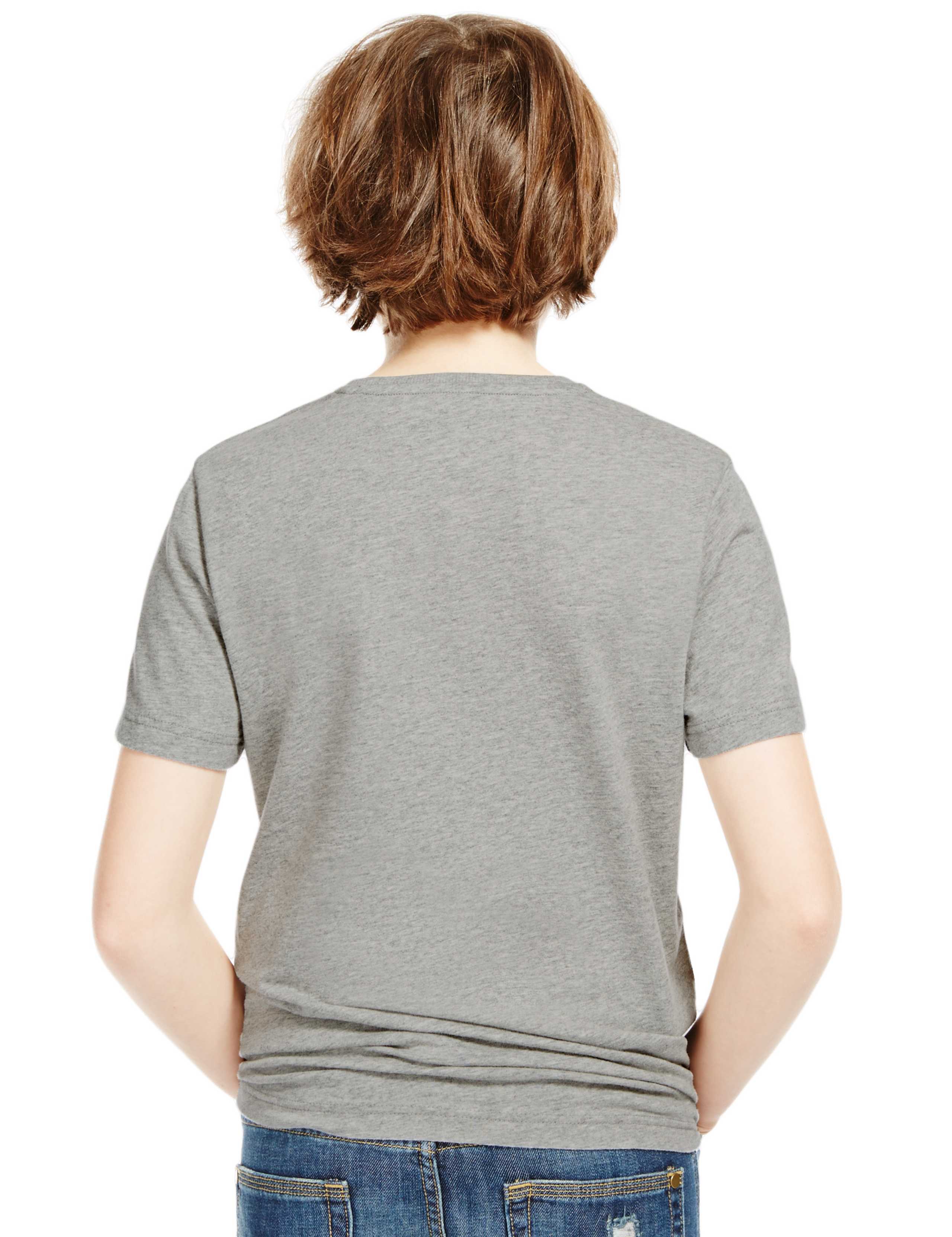 Pure Cotton Natural History Museum Attack of the Dinosaur T-Shirt (5-14 Years) 3 of 3