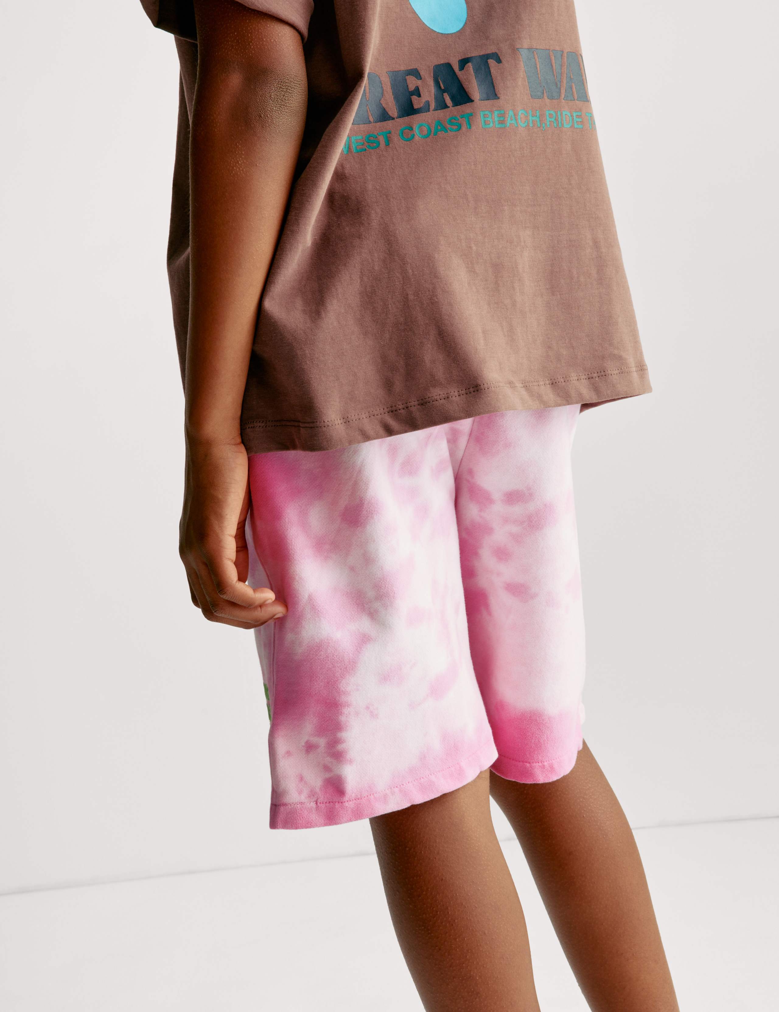 Pure Cotton Tie Dye Shorts (2-16 Yrs) 6 of 6