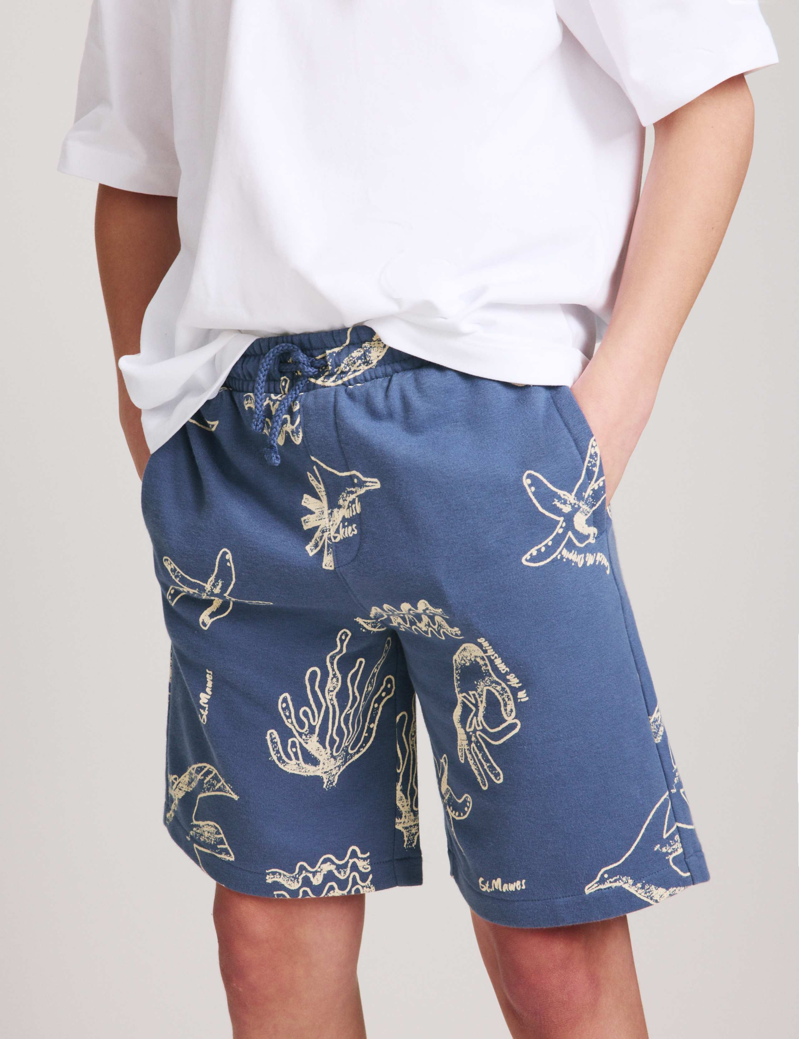 Cotton Rich Jersey Patterned Shorts (6-16 Yrs) 5 of 5