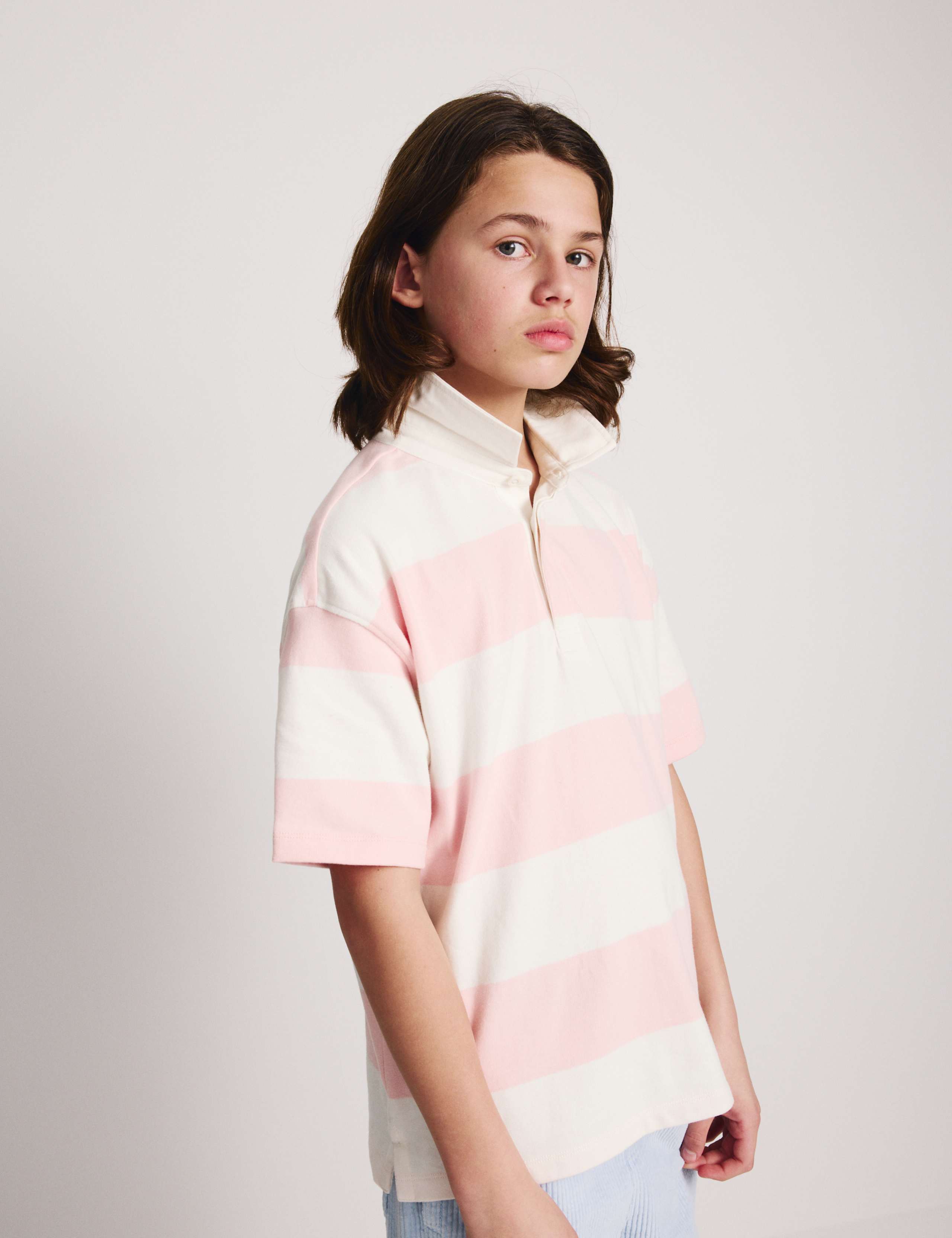 Pure Cotton Short Sleeve Rugby Shirt (6-16 Yrs) 7 of 7