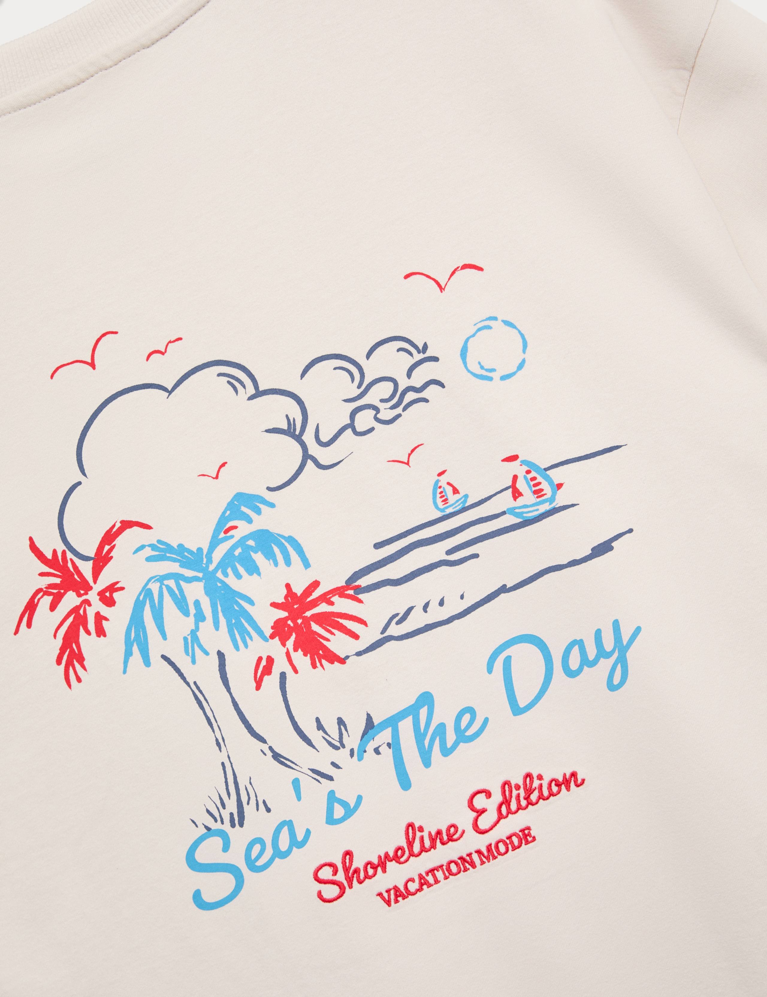 Pure Cotton Graphic T-Shirt (6-16 Yrs) 6 of 6