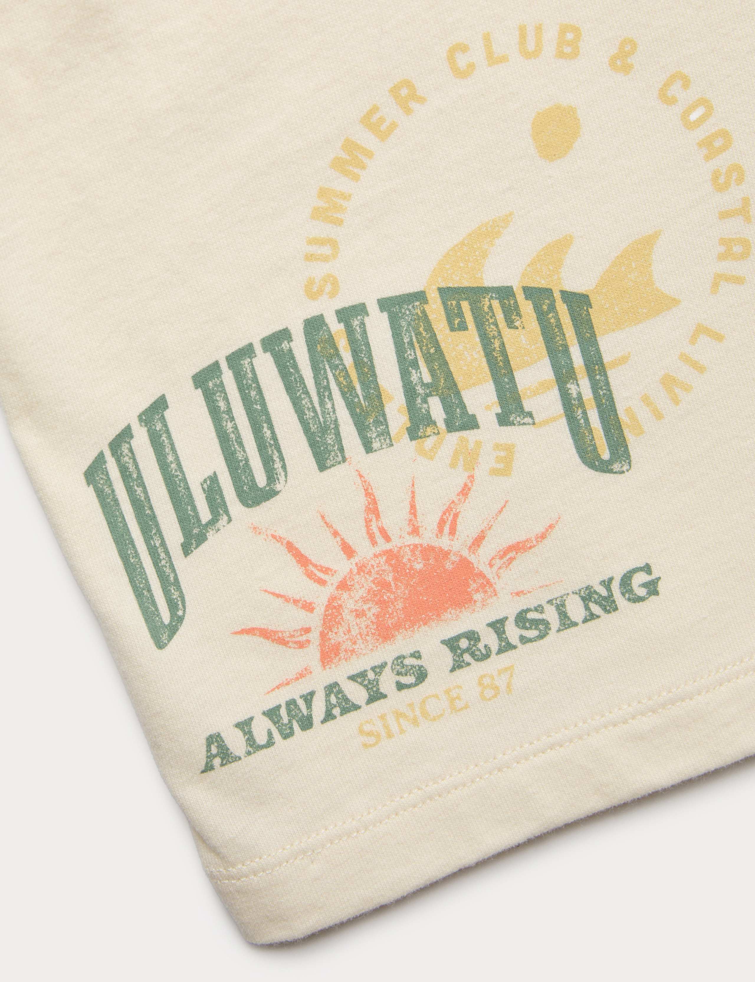 2 Piece Pure Cotton Uluwatu Short Outfit (6-16 Years) 2 of 2