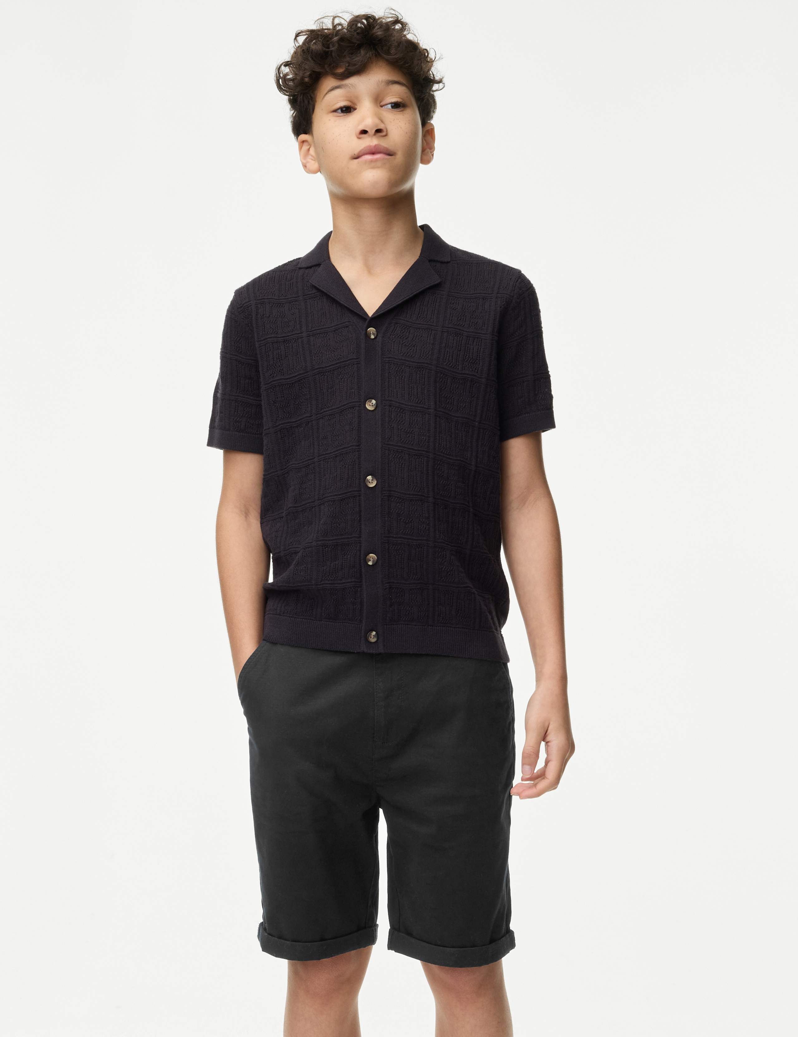 Cotton Rich Chino Shorts (6-16 Yrs) 3 of 5