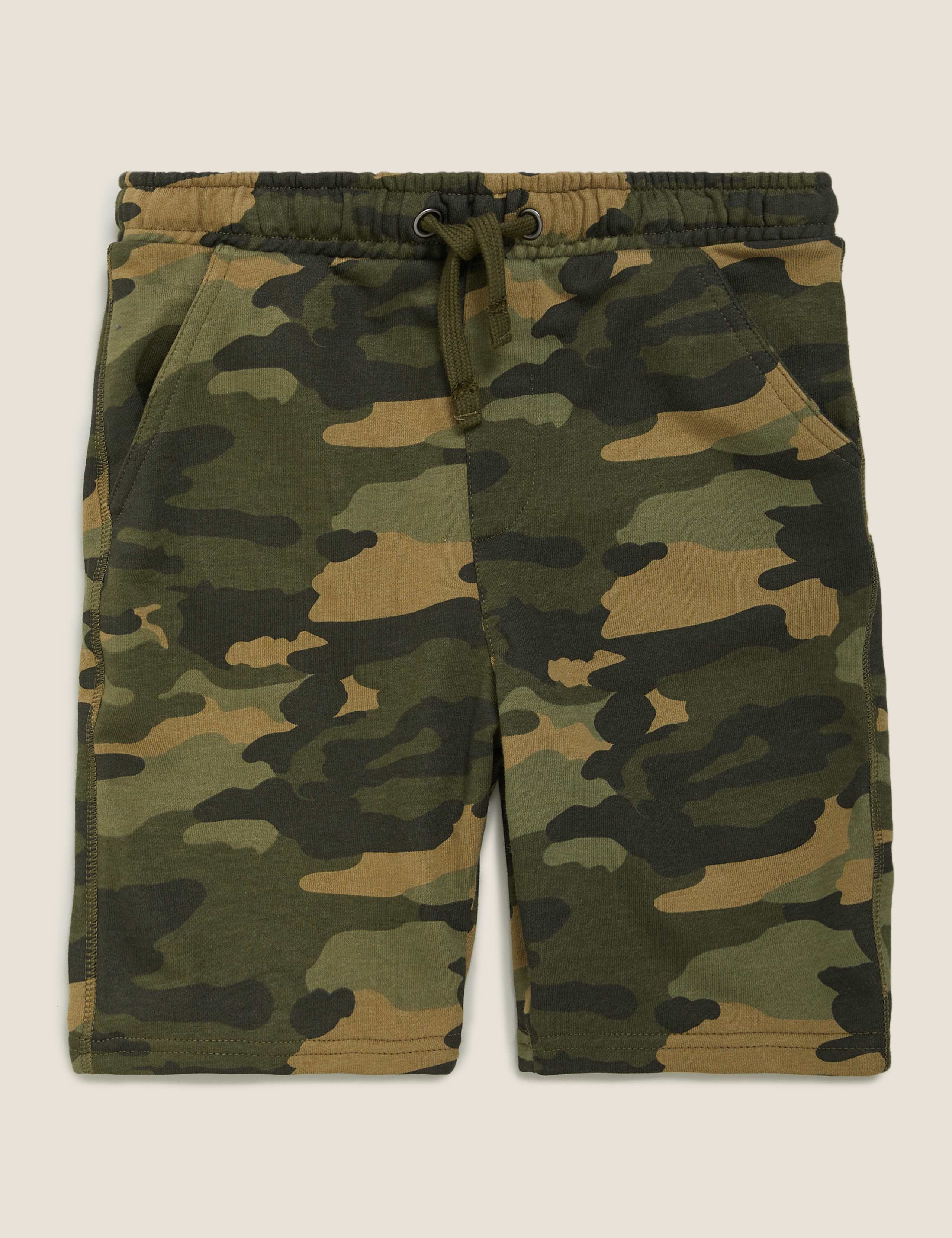 Cotton Camouflage Shorts (6-14 Yrs) 2 of 5