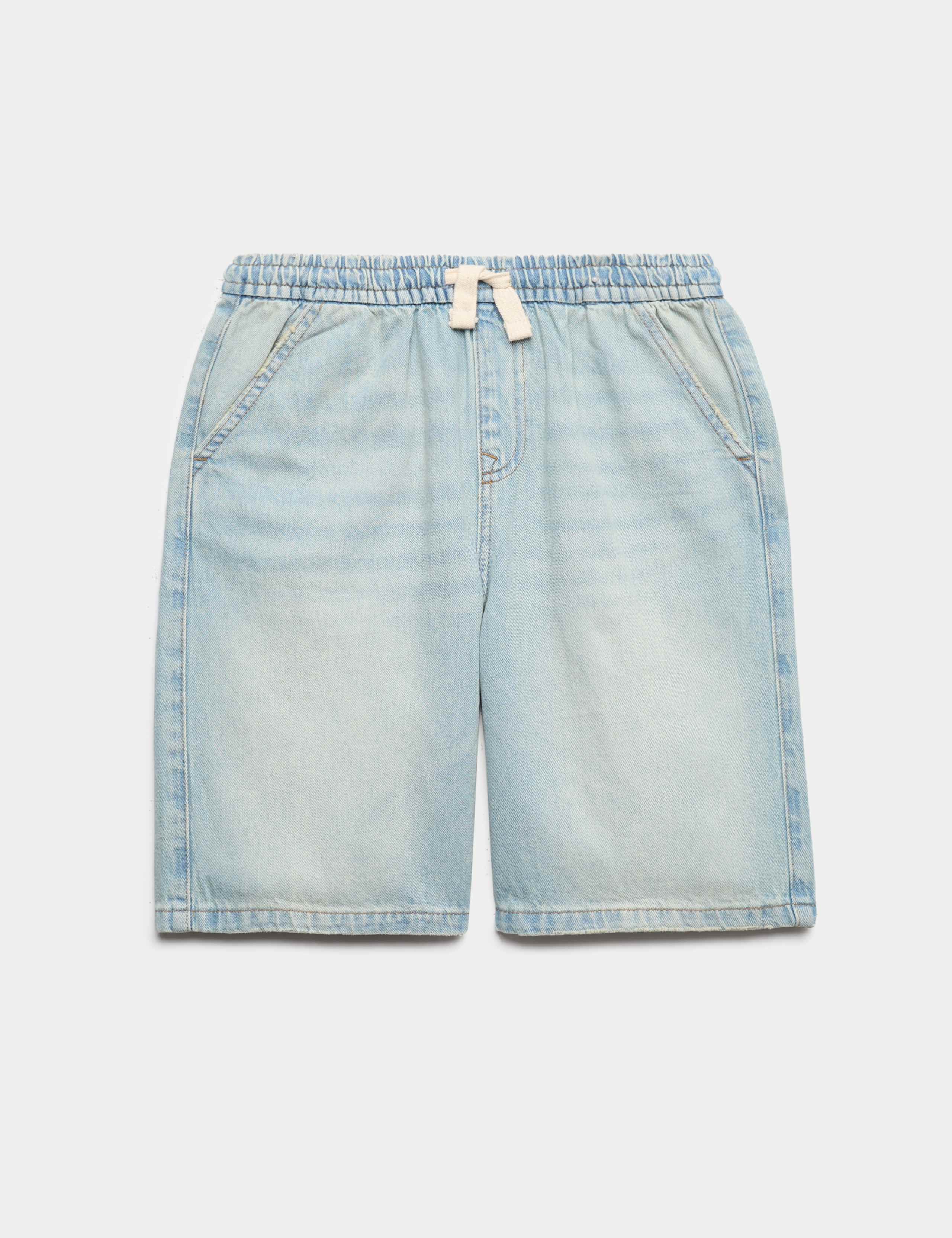 Cotton Rich Denim Shorts (6-16 Yrs) 2 of 2