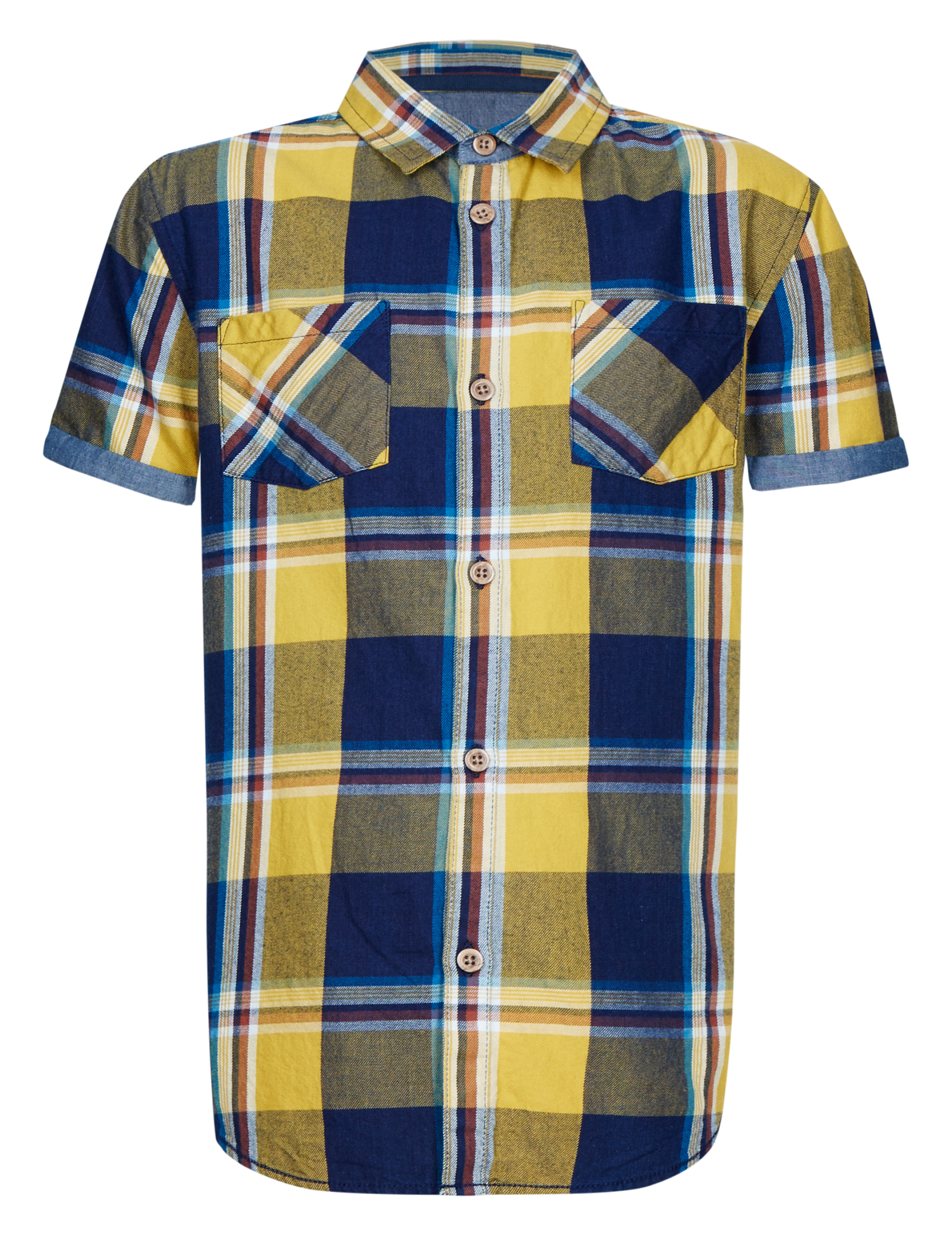 Pure Cotton Checked Shirt (5-14 Years) 5 of 6