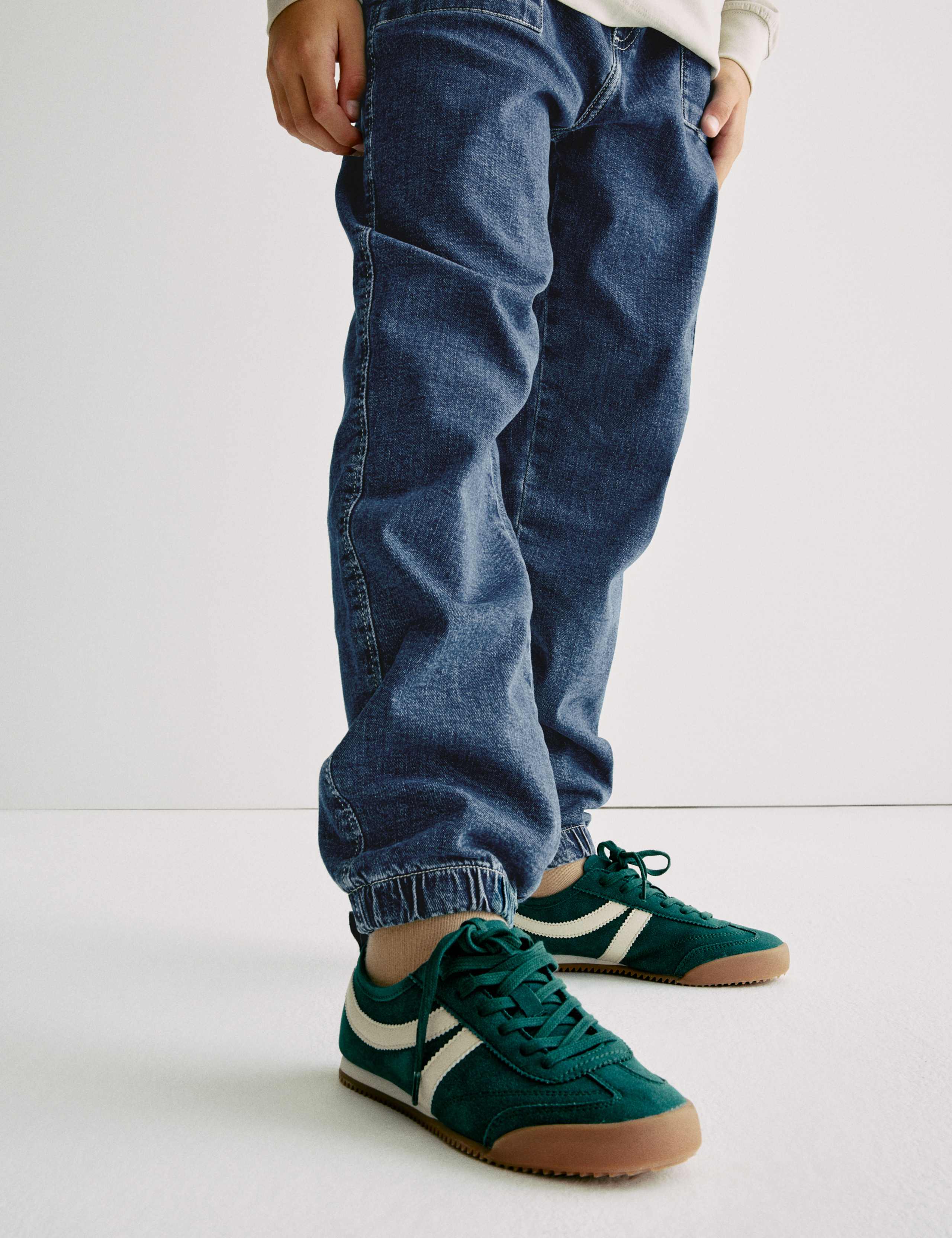 Cotton Rich Denim Jogger Jeans (6-16 Yrs) 6 of 6