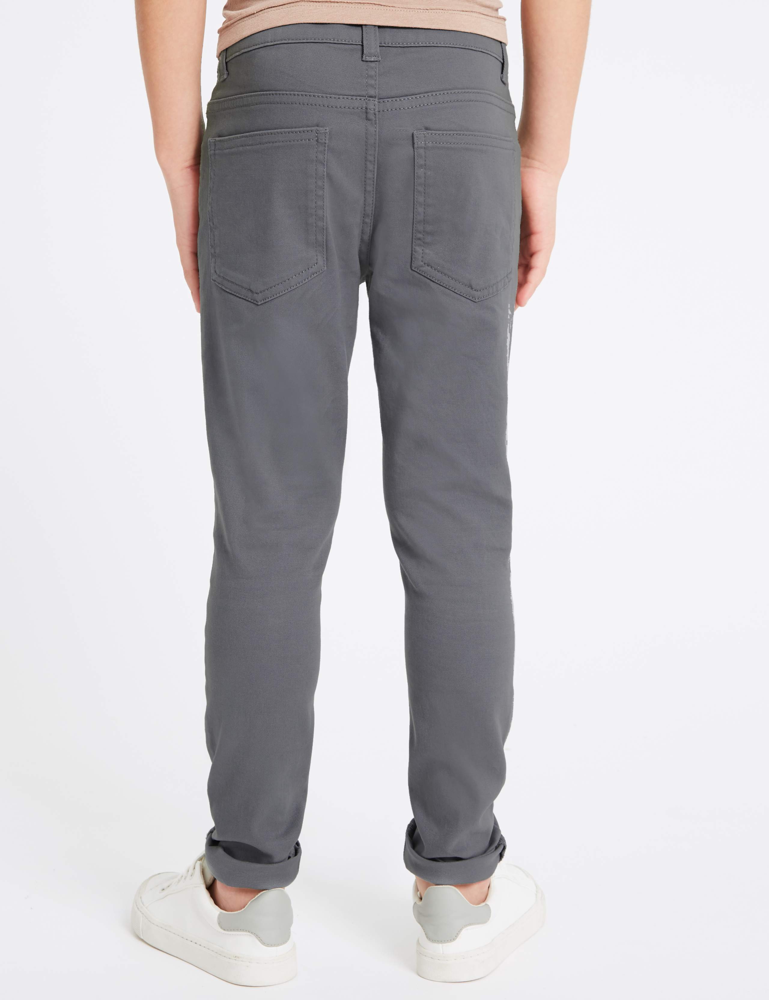 Cotton Rich Skinny Leg Jeans (3-16 Years) 4 of 4
