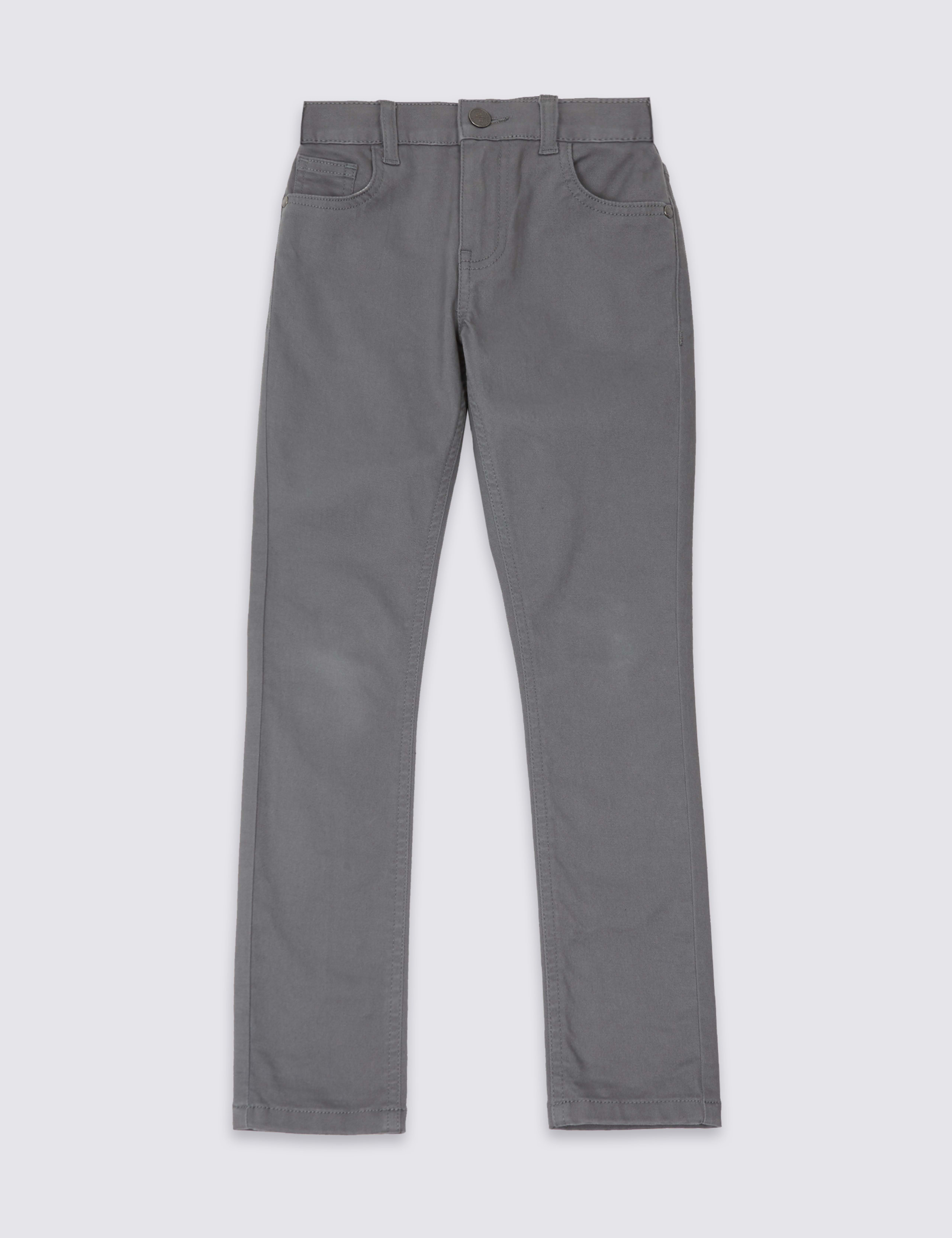 Cotton Rich Skinny Leg Jeans (3-16 Years) 2 of 4
