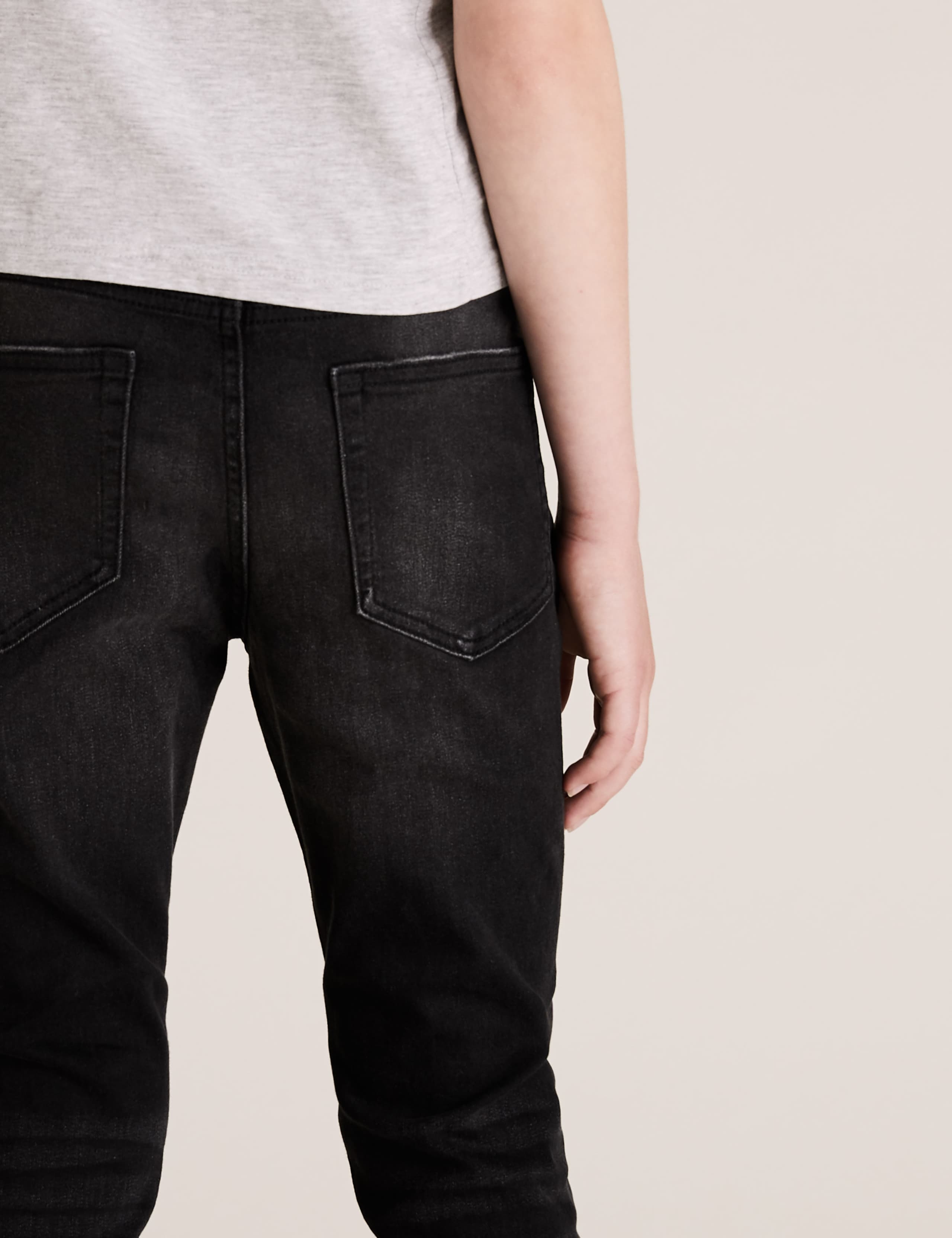 The Smith Skinny Fit Cotton with Stretch Jeans (3-16 Yrs) 3 of 6