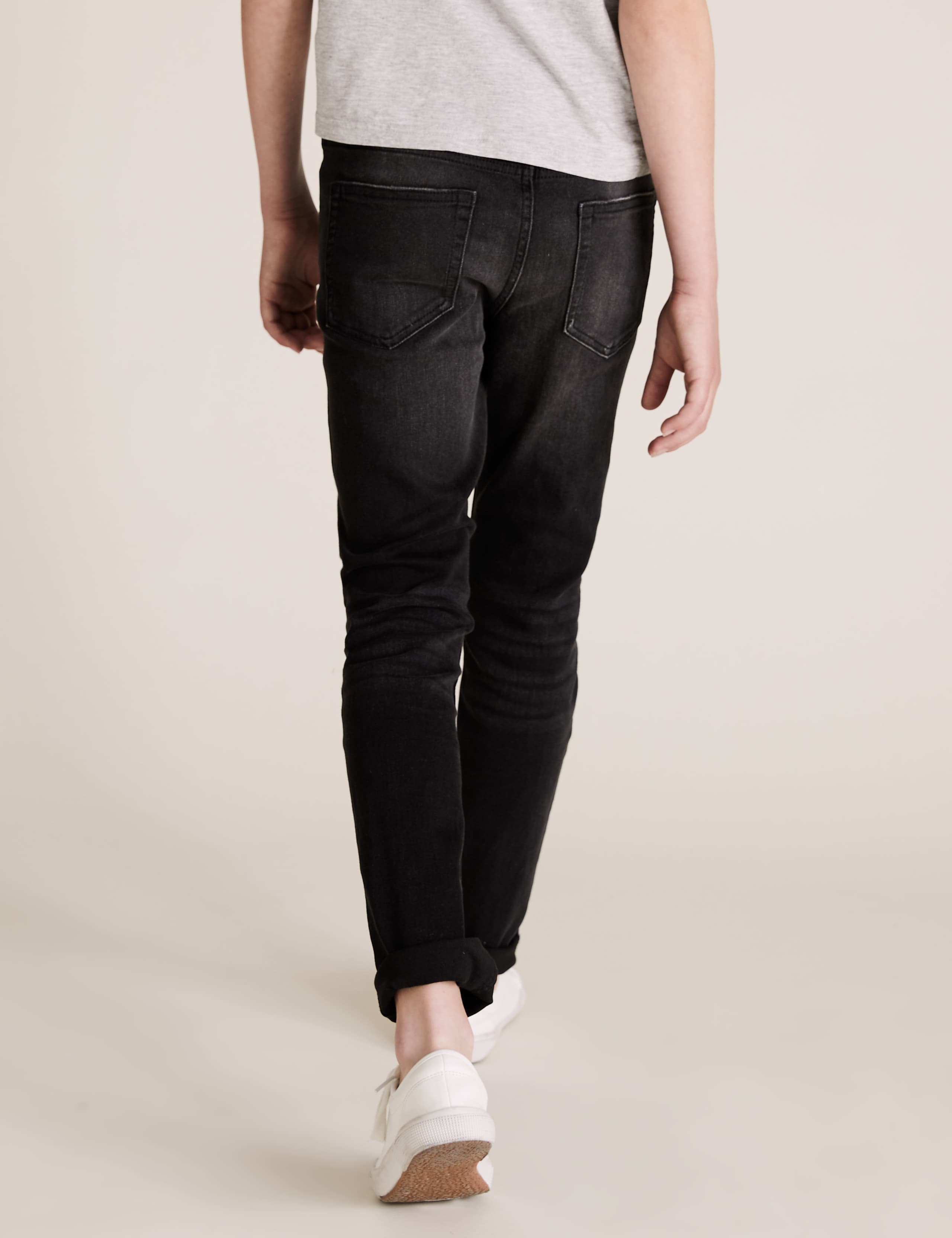 The Smith Skinny Fit Cotton with Stretch Jeans (3-16 Yrs) 5 of 6