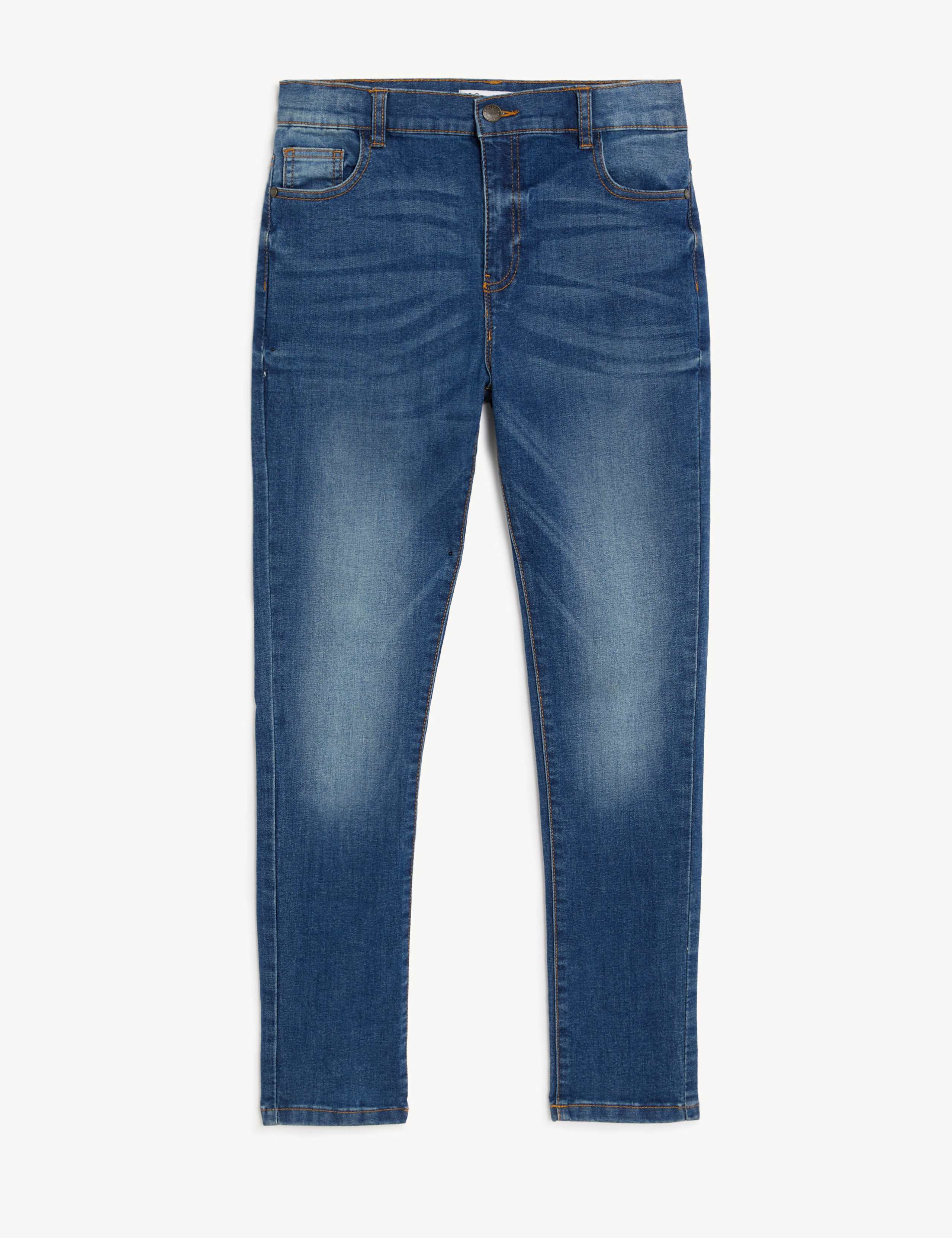 The Smith Skinny Fit Cotton with Stretch Jeans (3-16 Yrs) 1 of 1