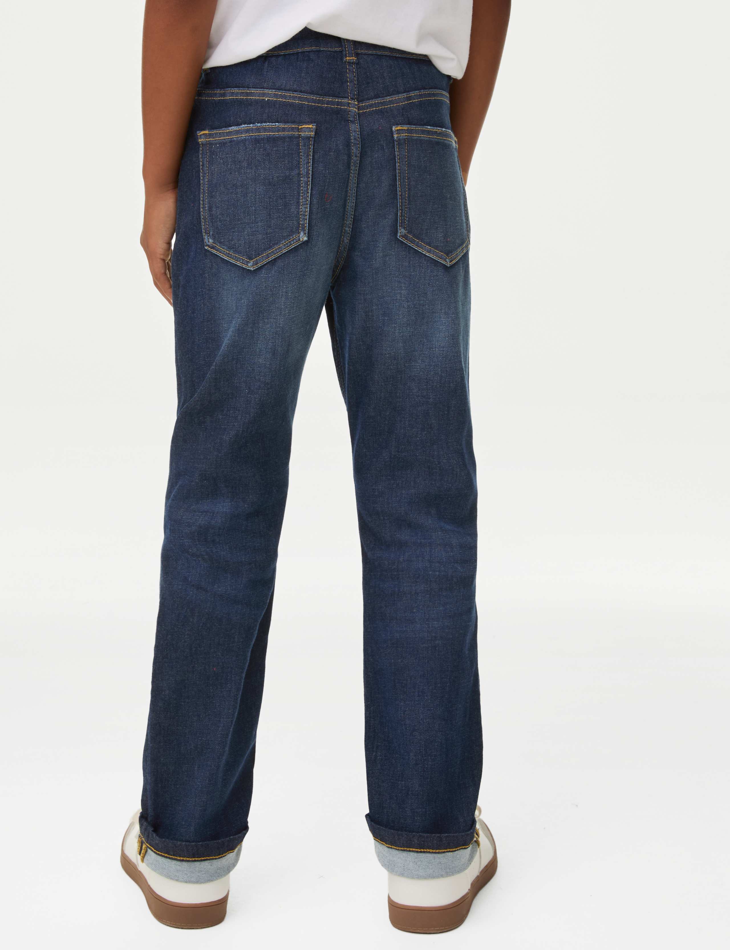 The Jones Slim Fit Cotton with Stretch Jeans (6-16 Yrs) 5 of 5