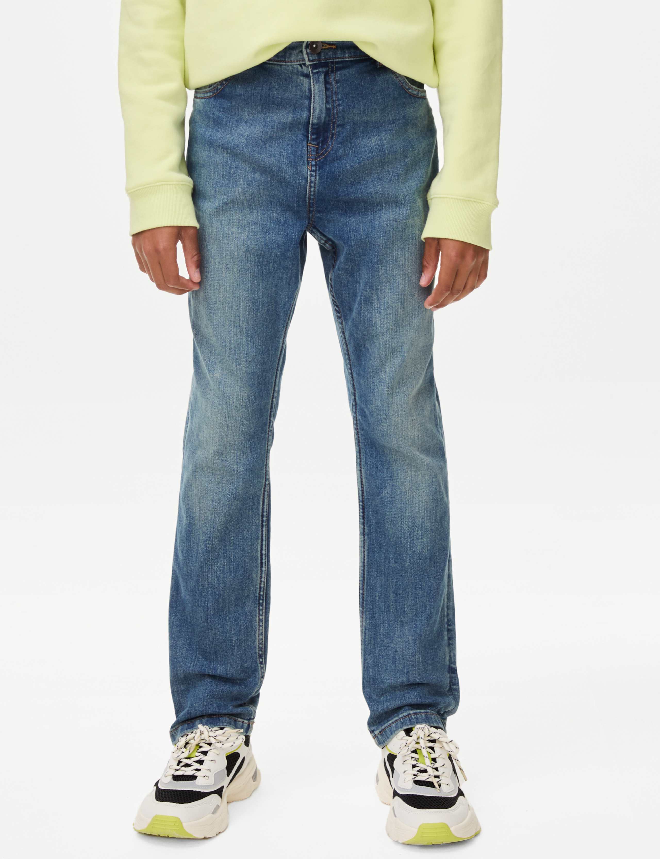 The Jones Slim Fit Cotton with Stretch Jeans (6-16 Yrs) 4 of 5