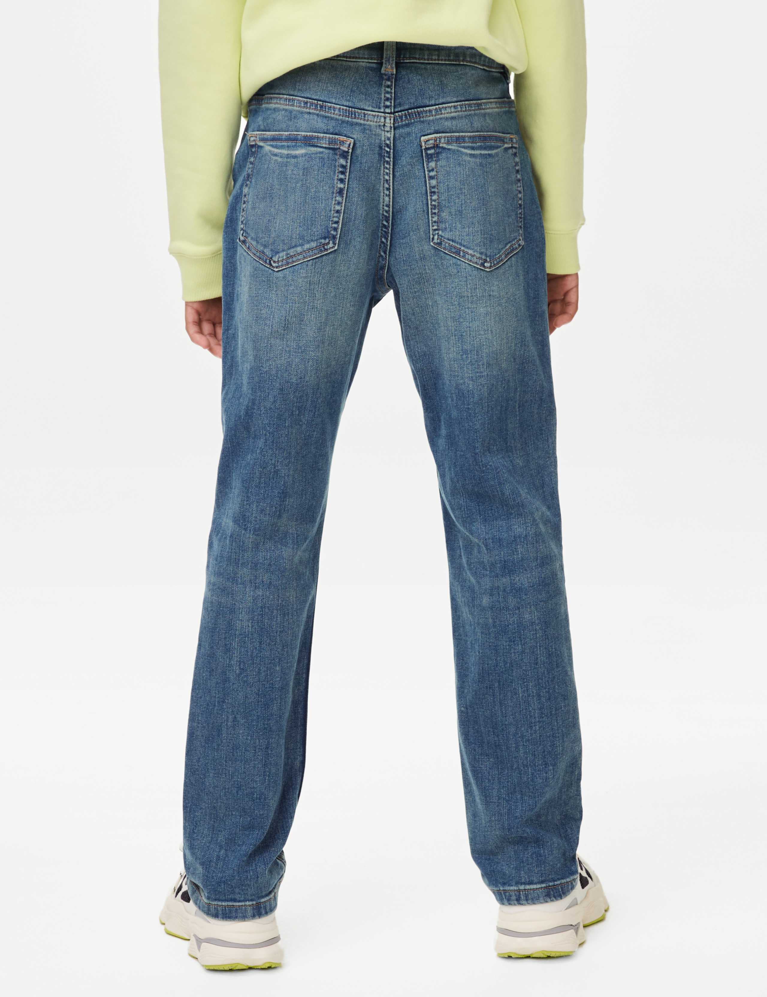 The Jones Slim Fit Cotton with Stretch Jeans (6-16 Yrs) 5 of 5