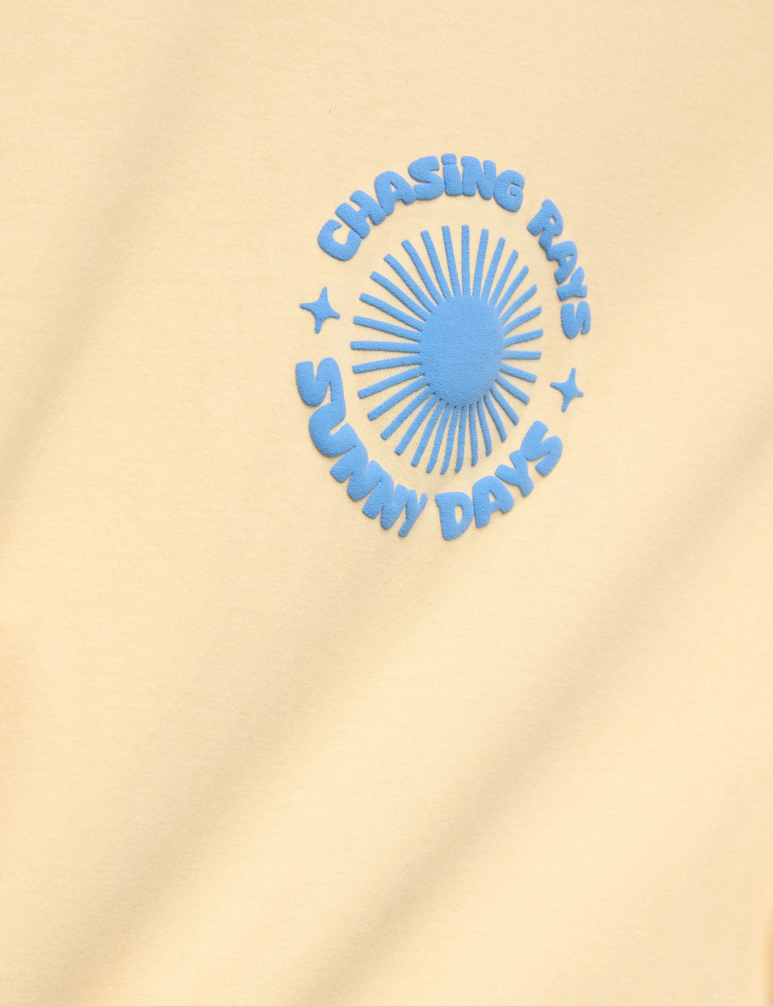 Pure Cotton Graphic Sun T-Shirt (6-16 Yrs) 3 of 3