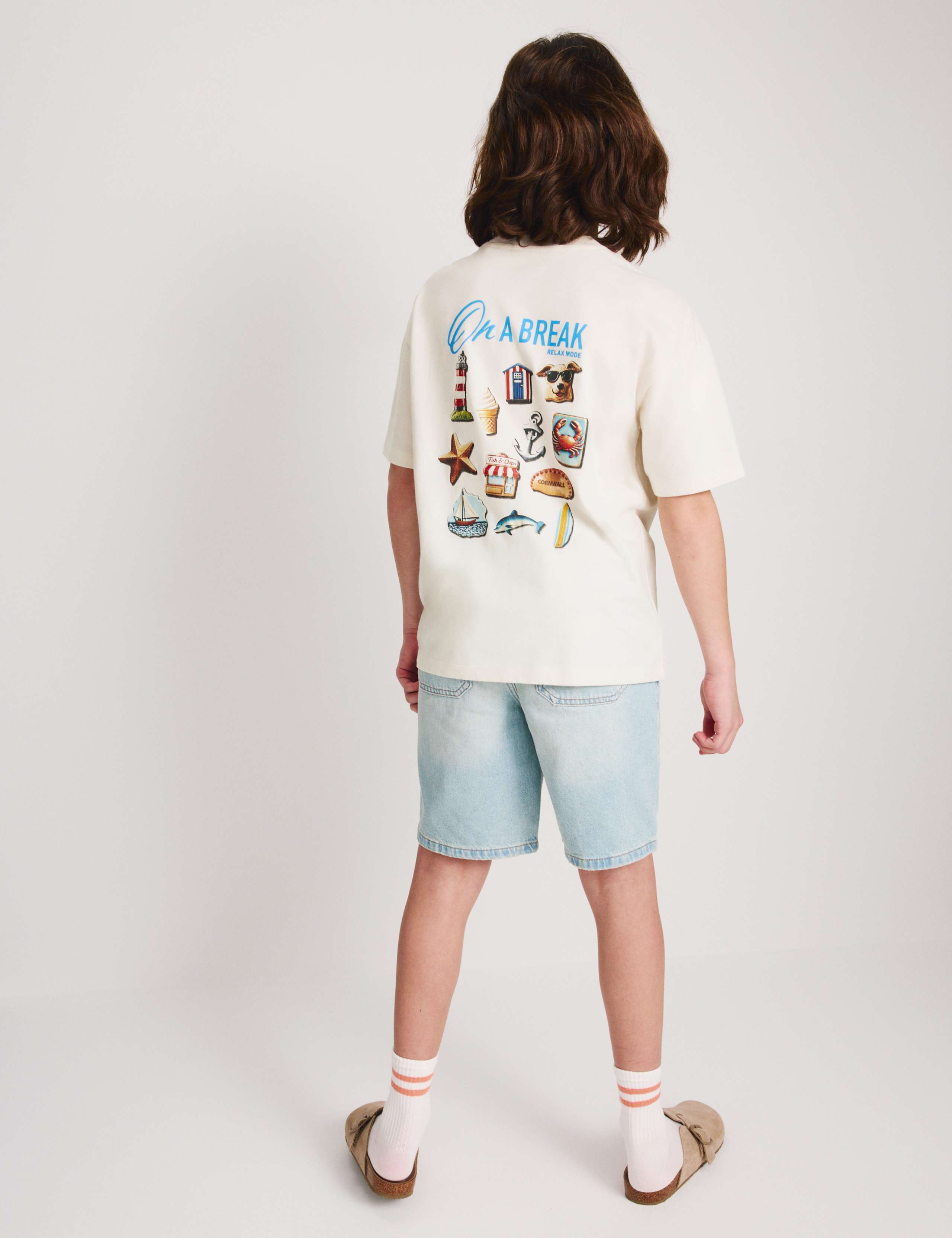 Pure Cotton Graphic T-Shirt (6-16 Yrs) 5 of 6