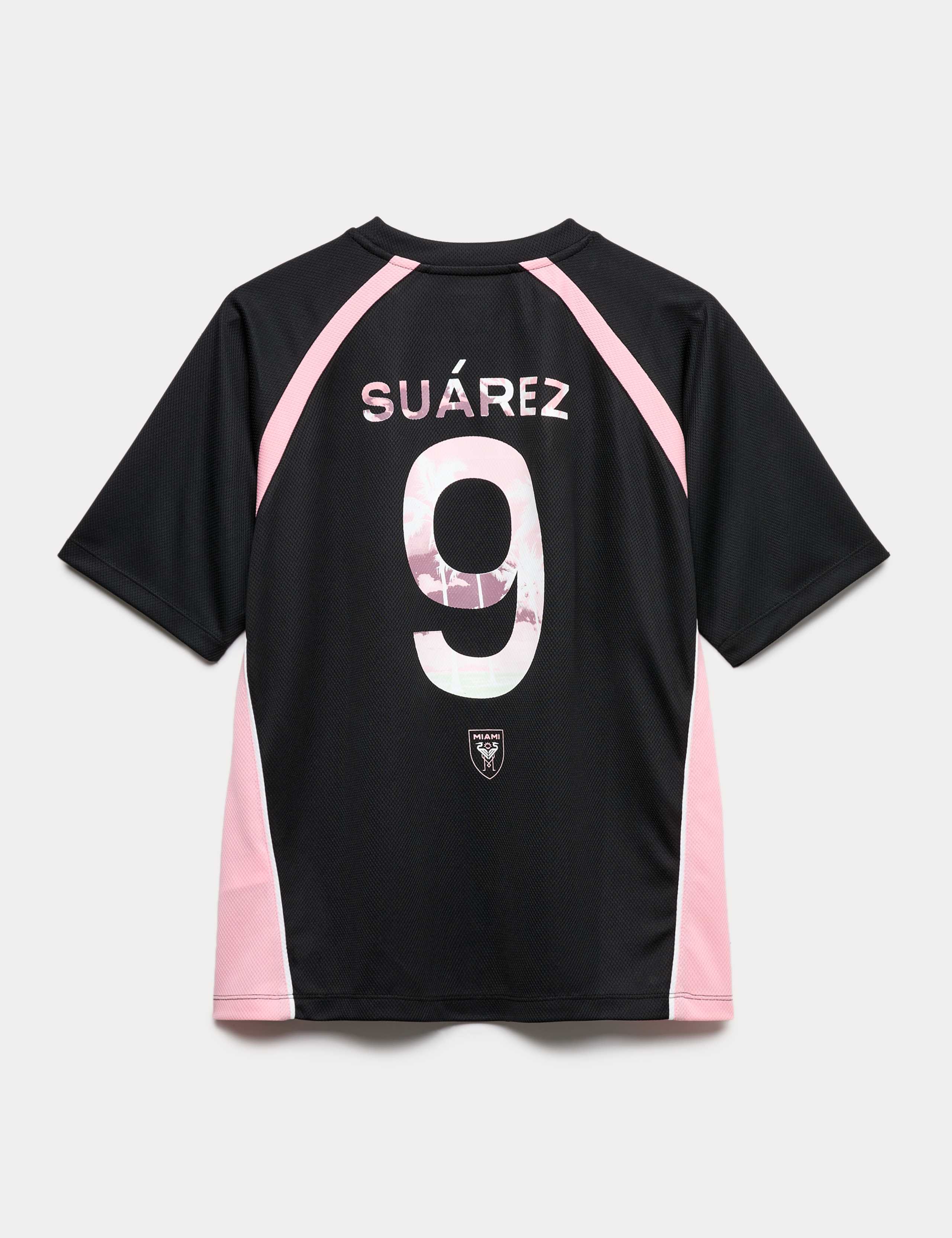 Suarez Inter Miami Slogan Football T-Shirt (6-16 Yrs) 1 of 3