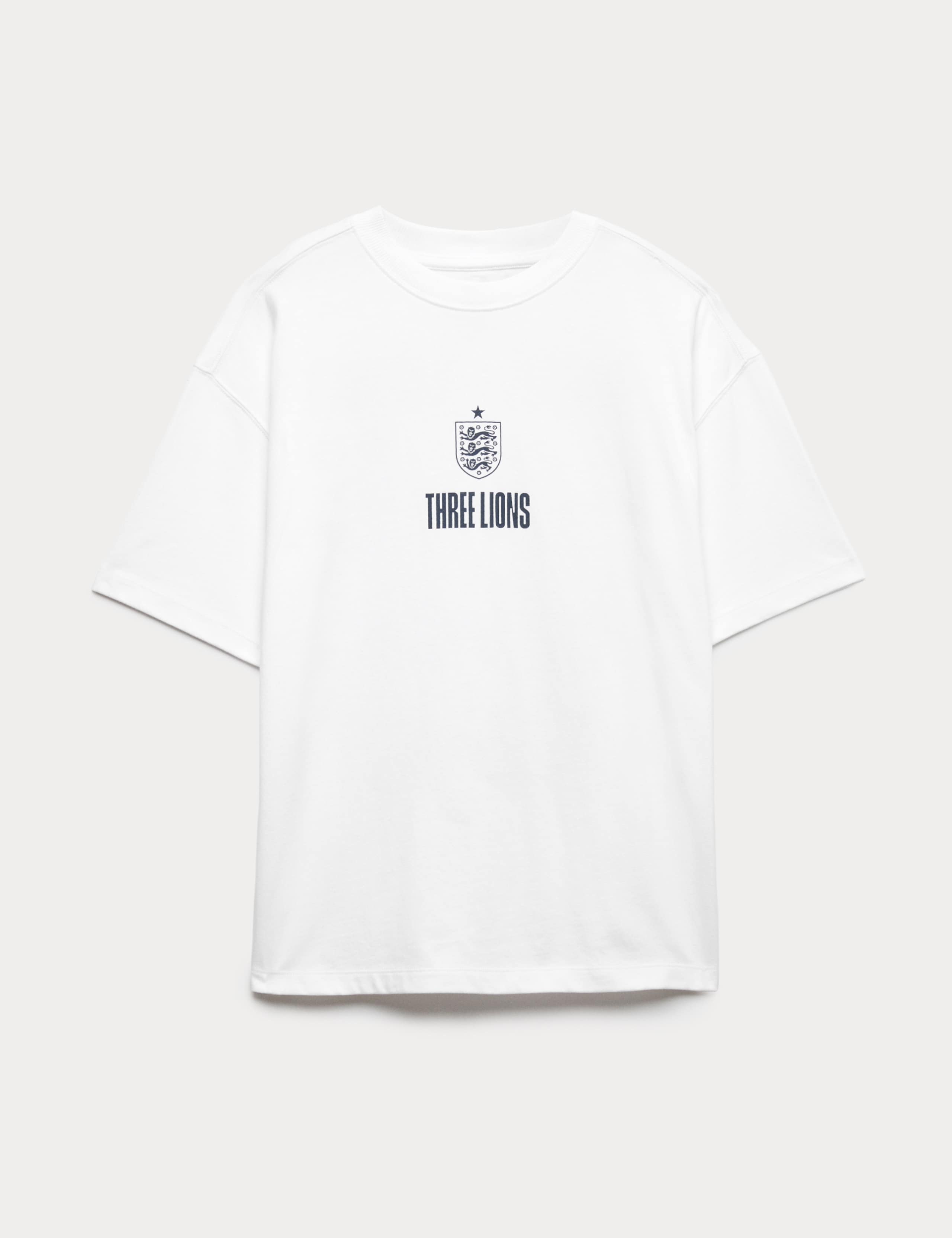 Pure Cotton FA© England Graphic T-Shirt (6-16 Yrs) 1 of 2