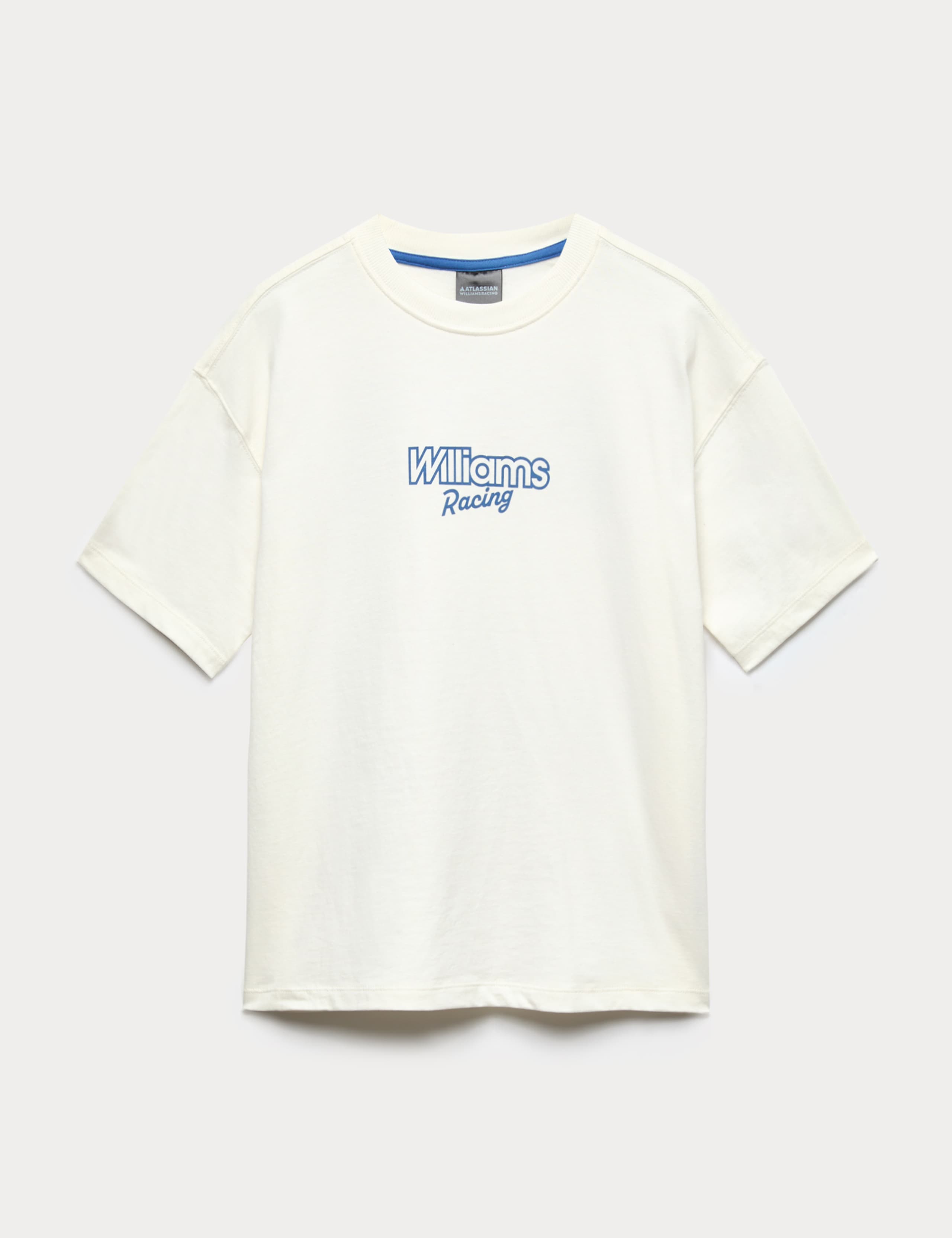 Pure Cotton Williams Racing T-Shirt (6-16 Yrs) 1 of 2