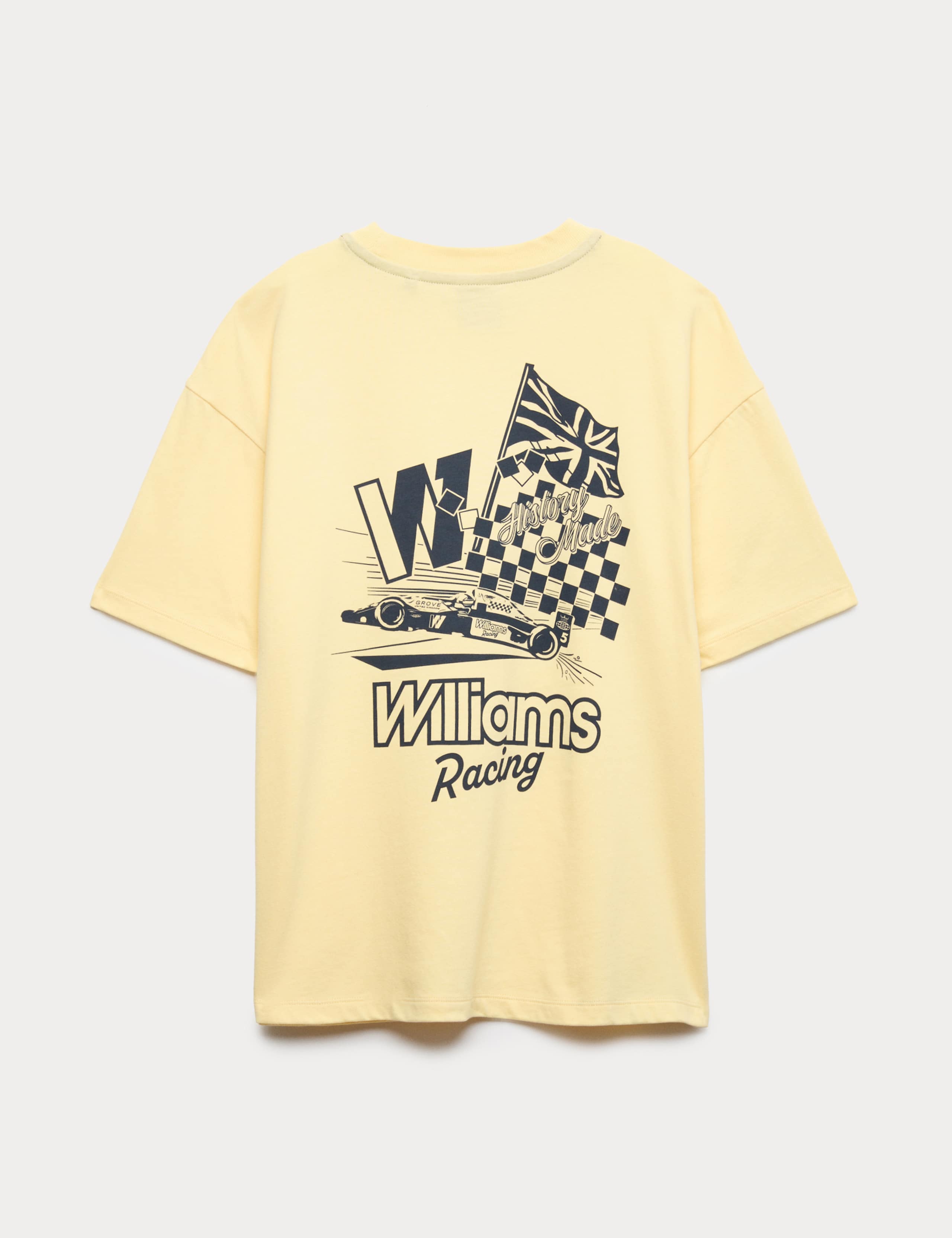 Pure Cotton Williams Racing Graphic T-Shirt (6-16 Yrs) 2 of 2