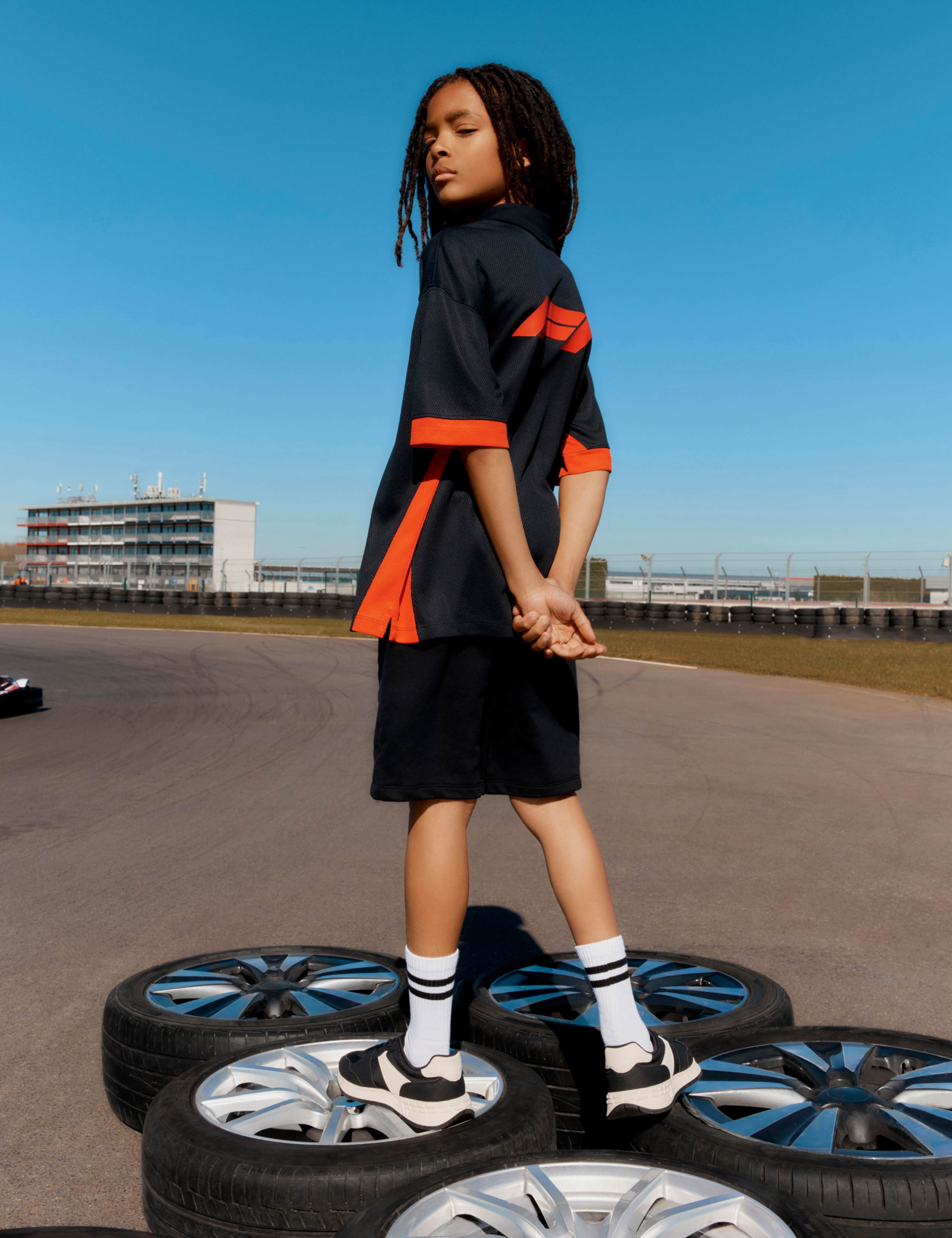 Formula 1® Mesh Polo Top (6-16 Yrs) 3 of 5