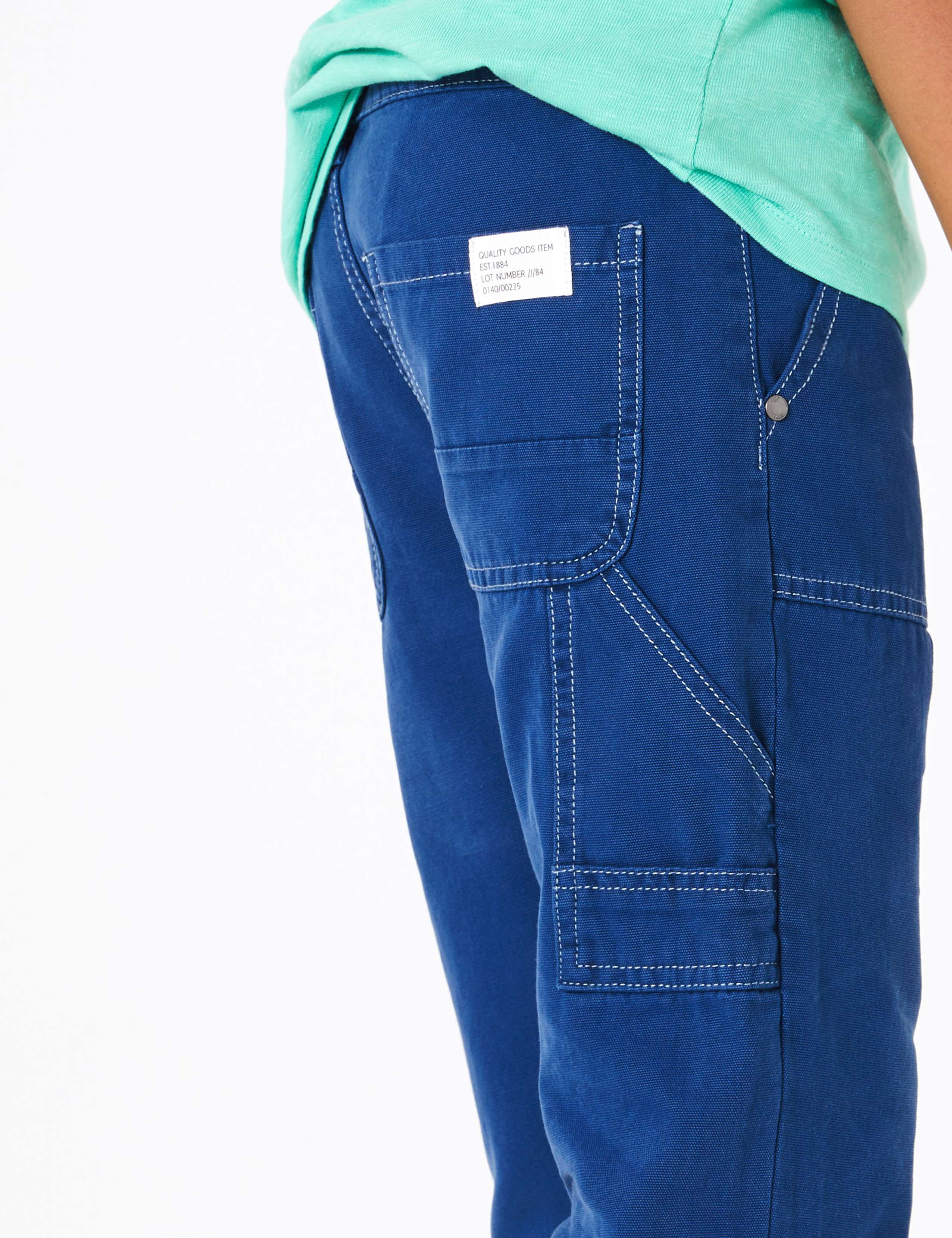 Cotton Carpenter Trousers (6-16 Years) 5 of 5