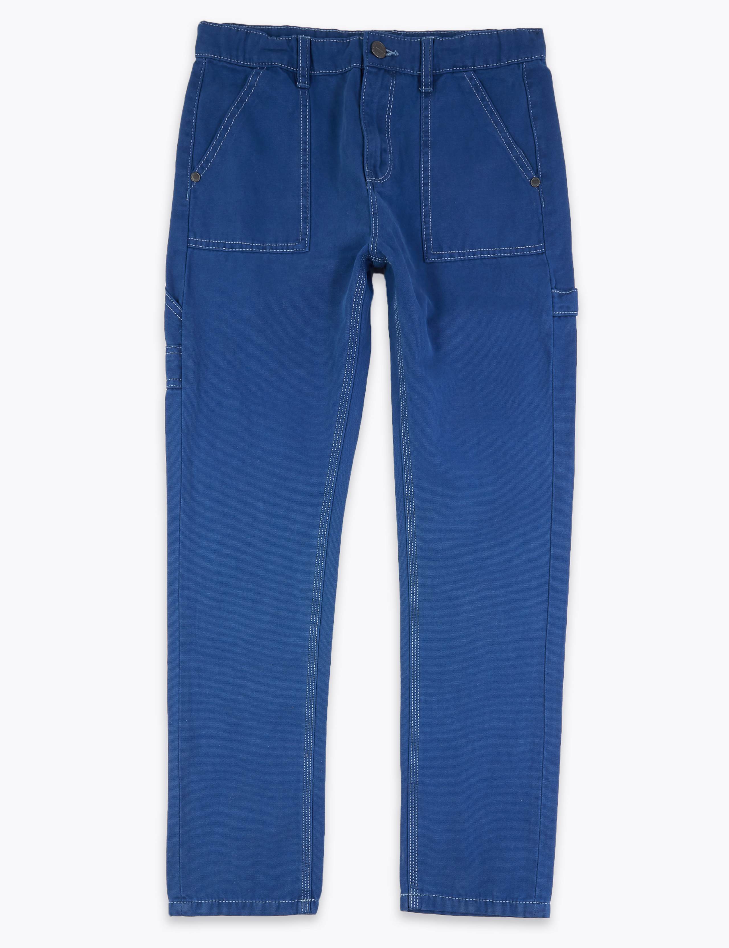 Cotton Carpenter Trousers (6-16 Years) 2 of 5