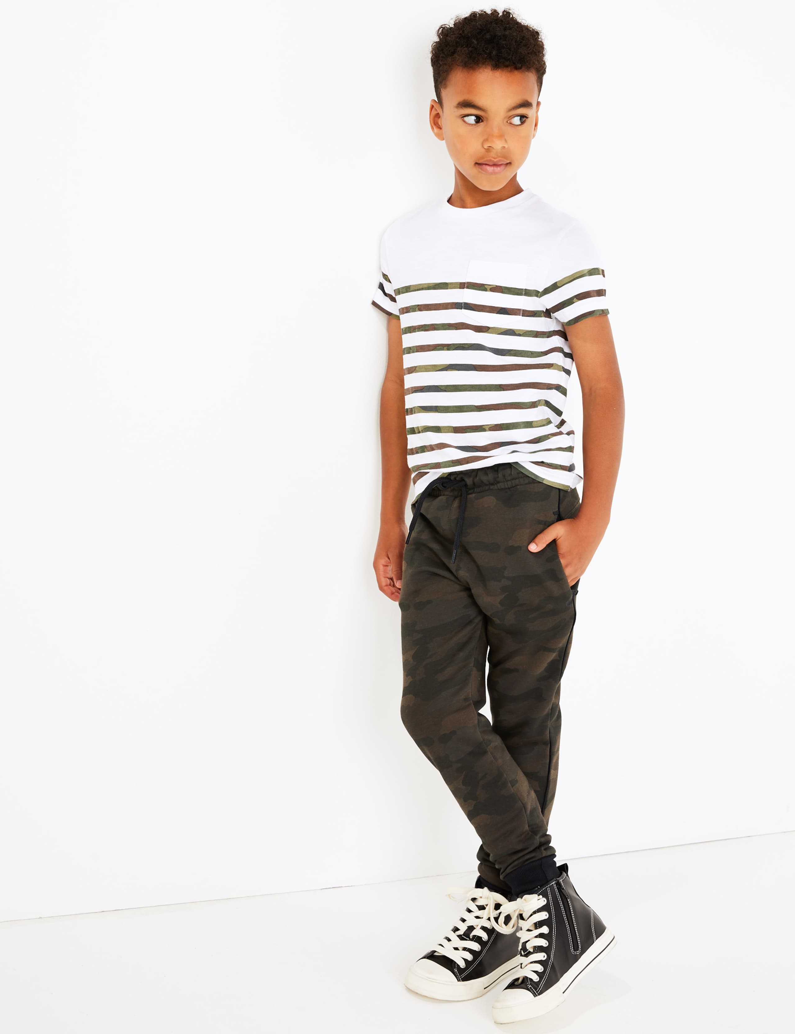 Camouflage Print Joggers (3-16 Years) 1 of 5