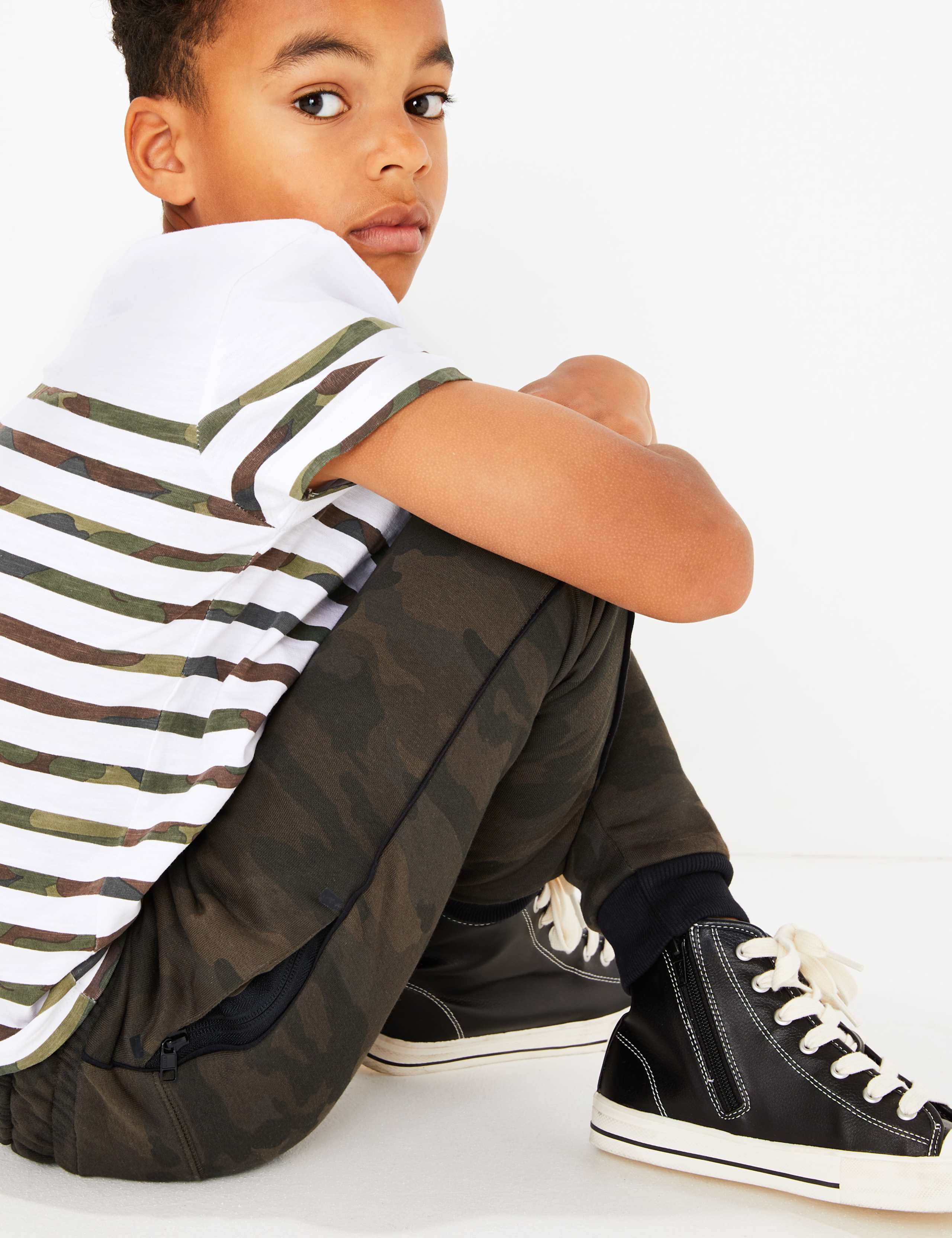 Camouflage Print Joggers (3-16 Years) 3 of 5