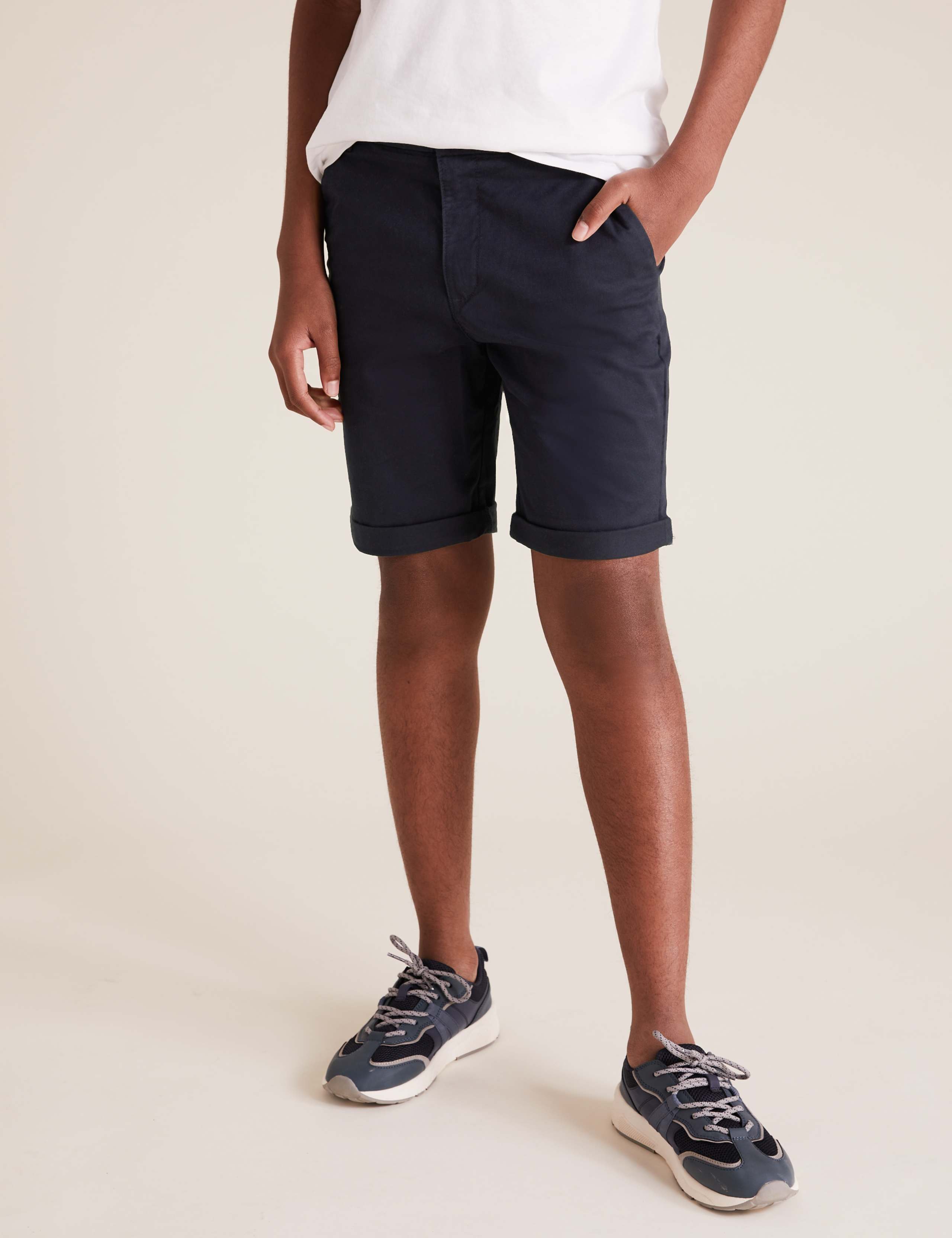 Cotton Chino Shorts (6-14 Yrs) 4 of 5