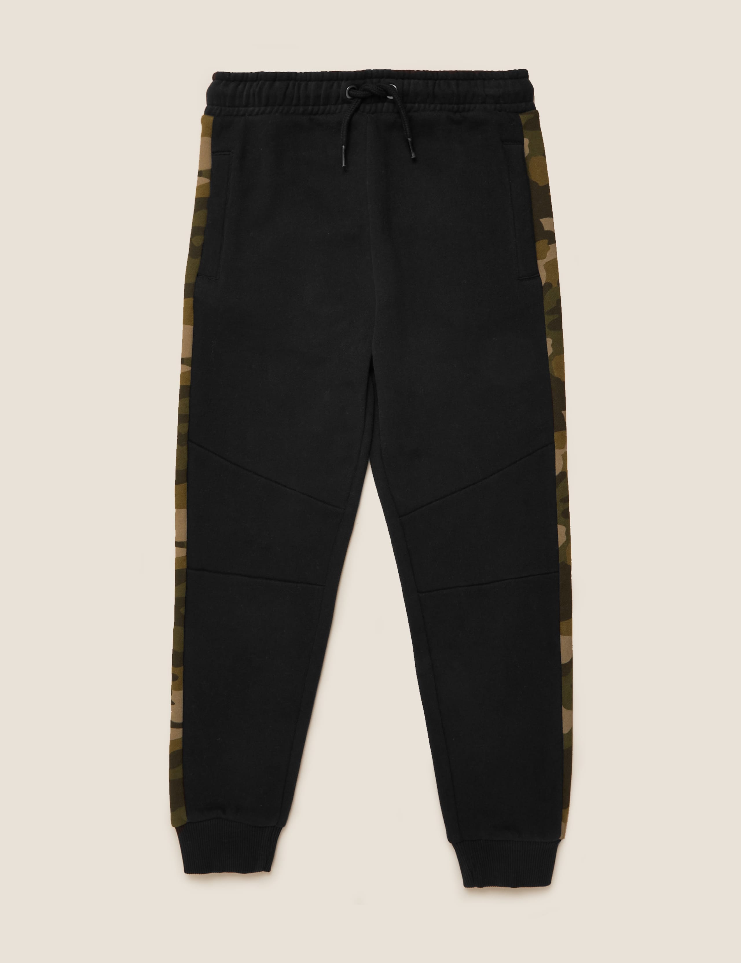 Slim Cotton Camouflage Side Stripe Joggers (6-14 Yrs) 2 of 6