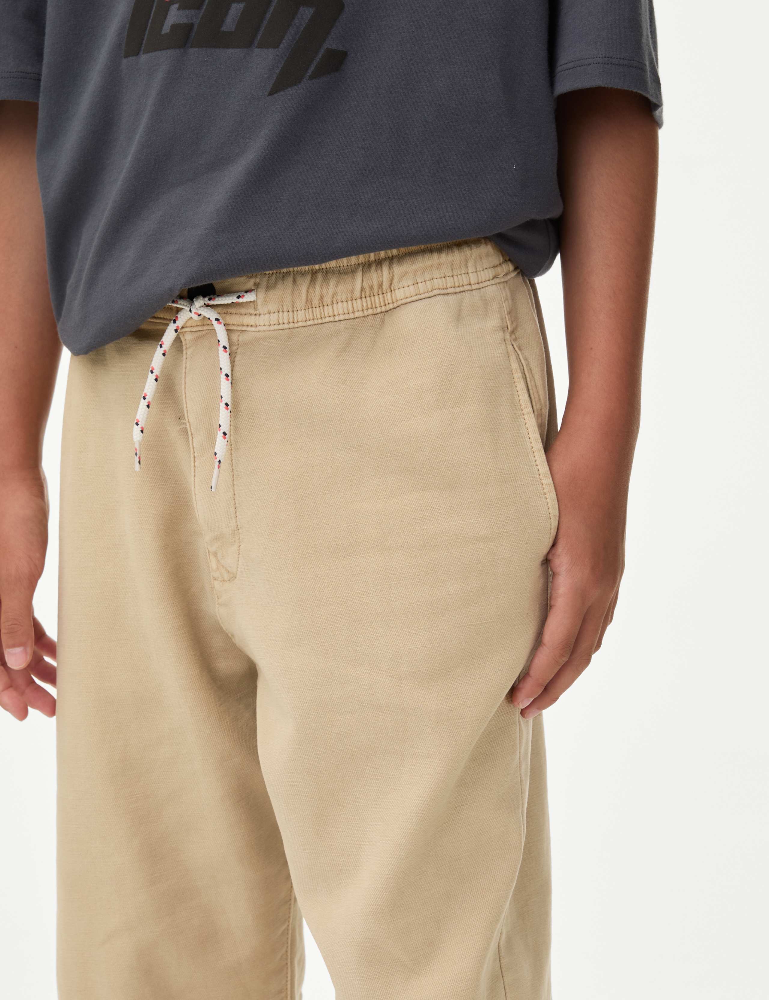 Relaxed Cotton Rich Skater Chinos (2-16 Yrs) 3 of 6