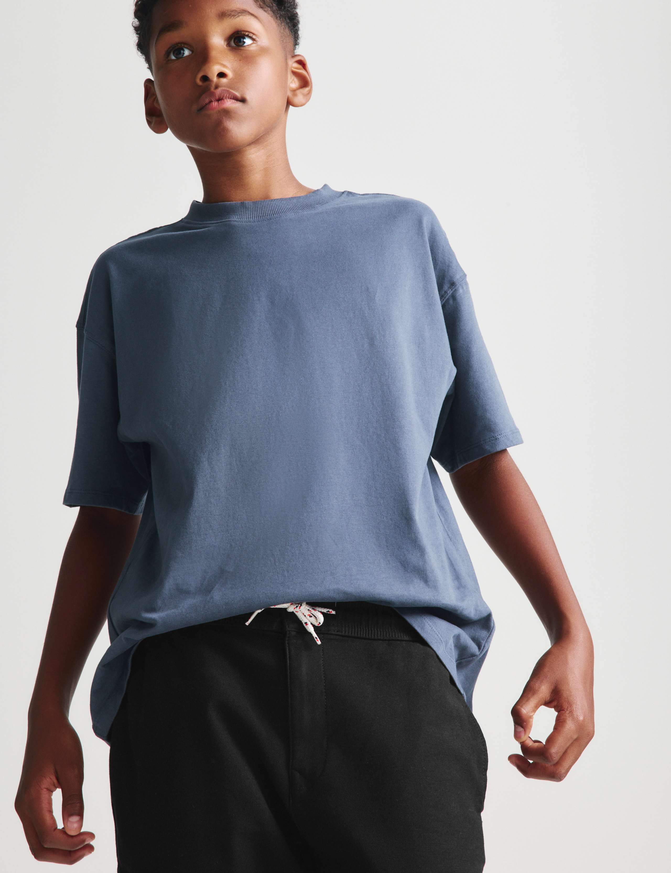 Relaxed Cotton Rich Elasticated Waist Chinos (2-16 Yrs) 4 of 6