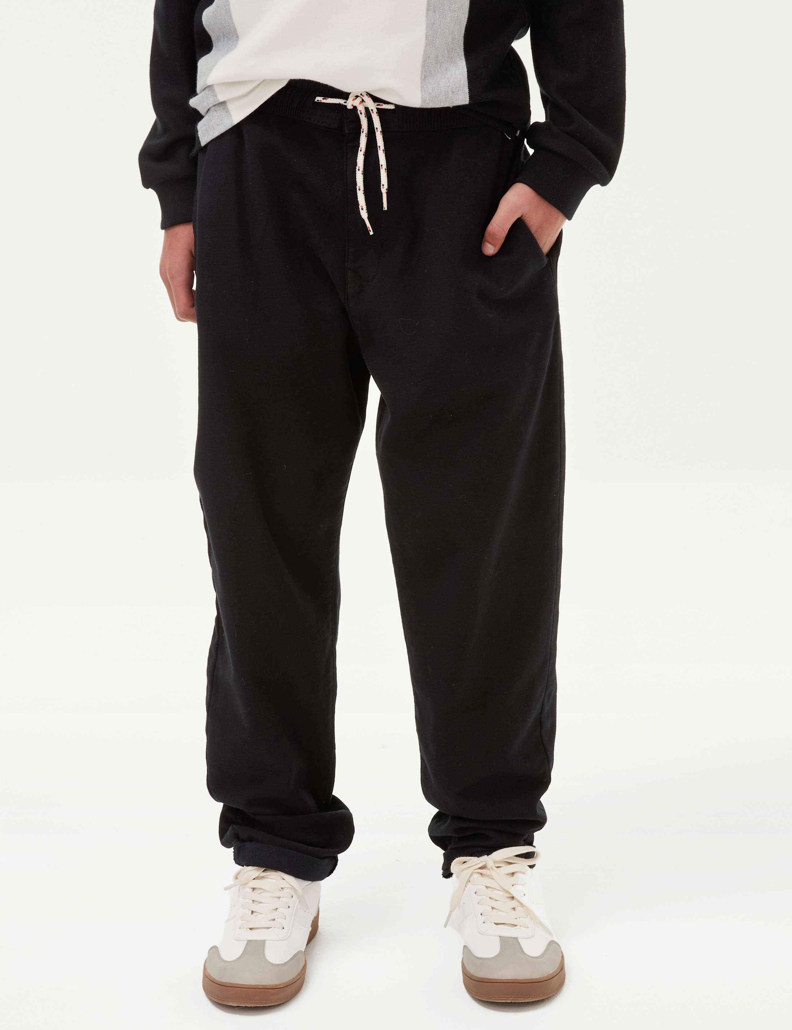 Relaxed Cotton Rich Elasticated Waist Chinos (6-16 Yrs) 4 of 5