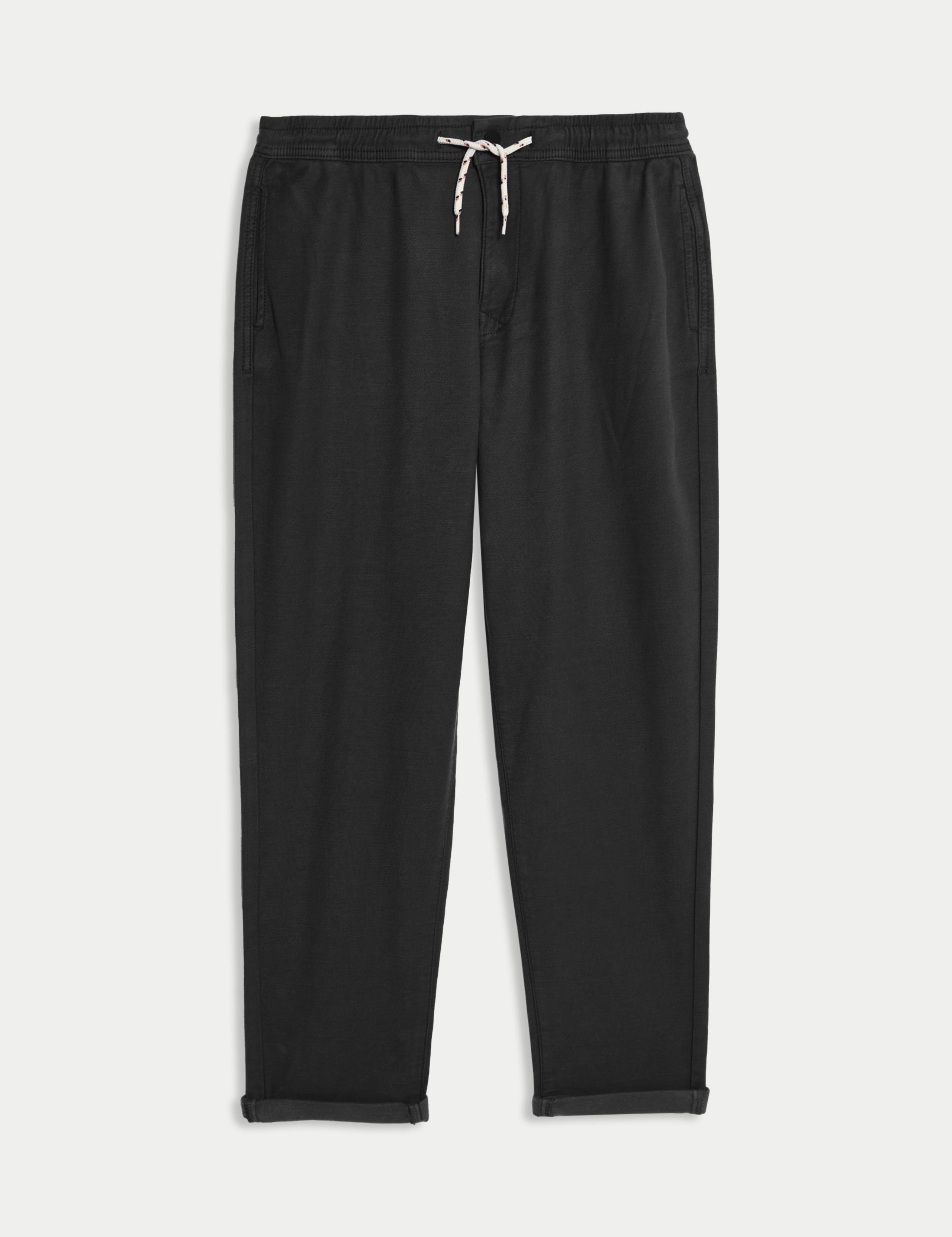 Relaxed Cotton Rich Elasticated Waist Chinos (6-16 Yrs) 2 of 5