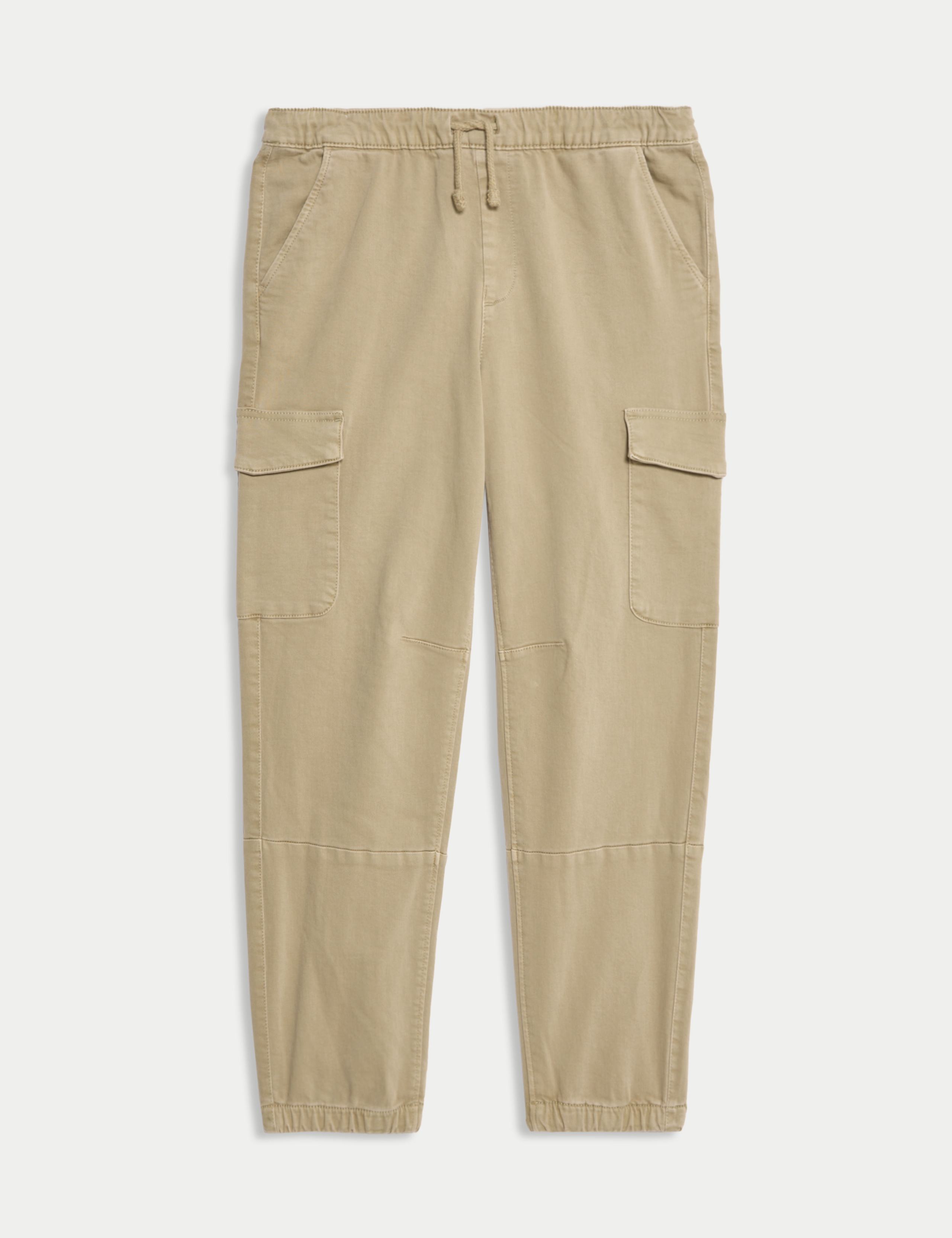 Cotton Rich Cargo Trousers (6-16 Yrs) 1 of 1
