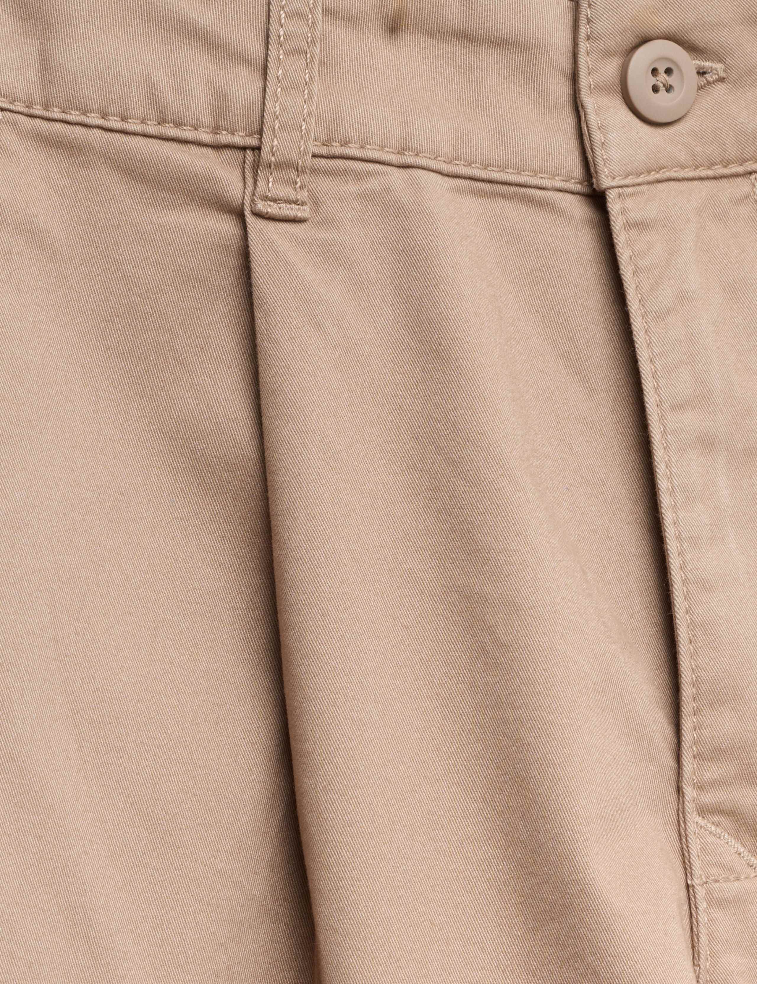 Cotton Rich Pleated Chinos (6-16 Yrs) 4 of 5