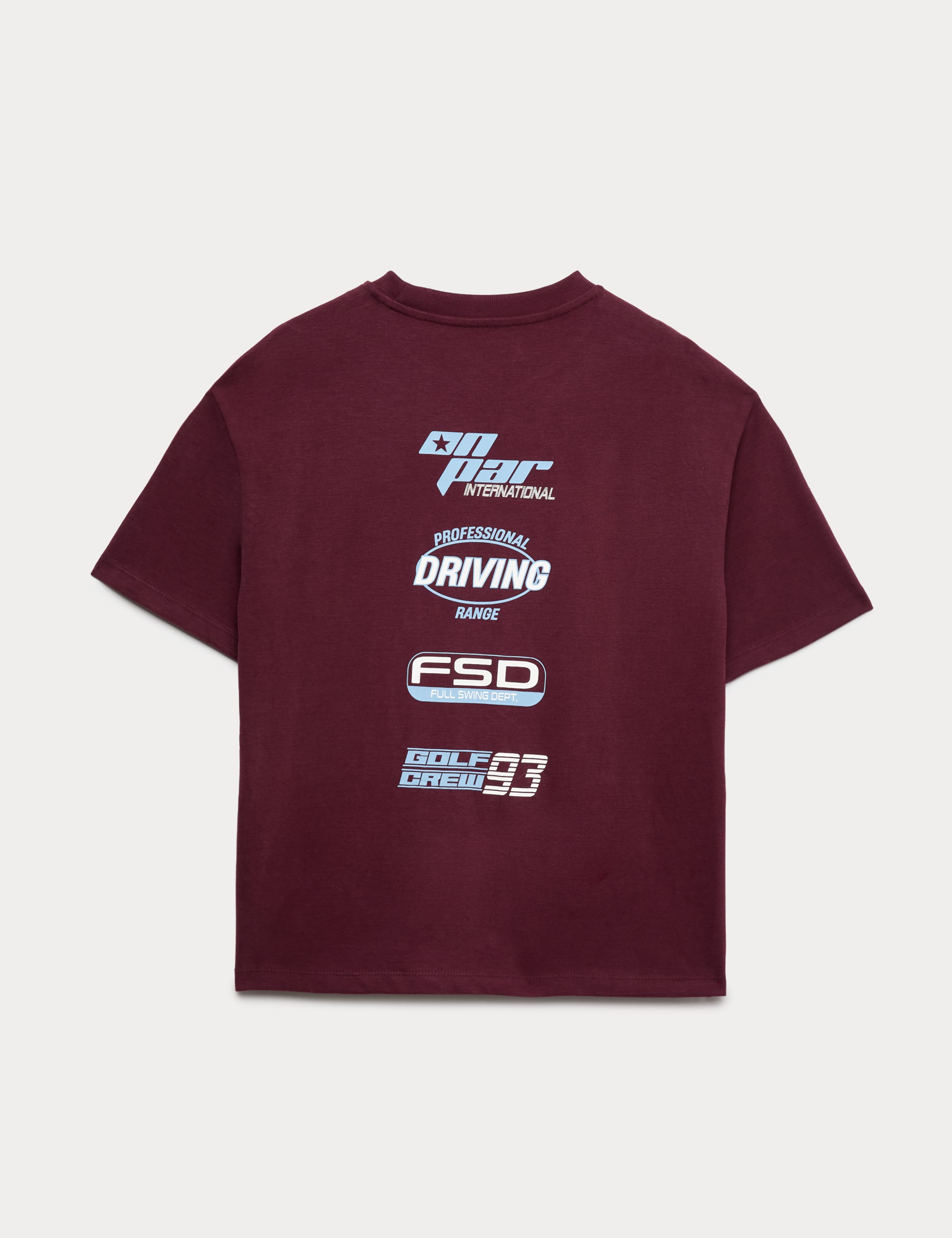 Pure Cotton Golf Logo T-Shirt (6-16 Yrs) 2 of 2
