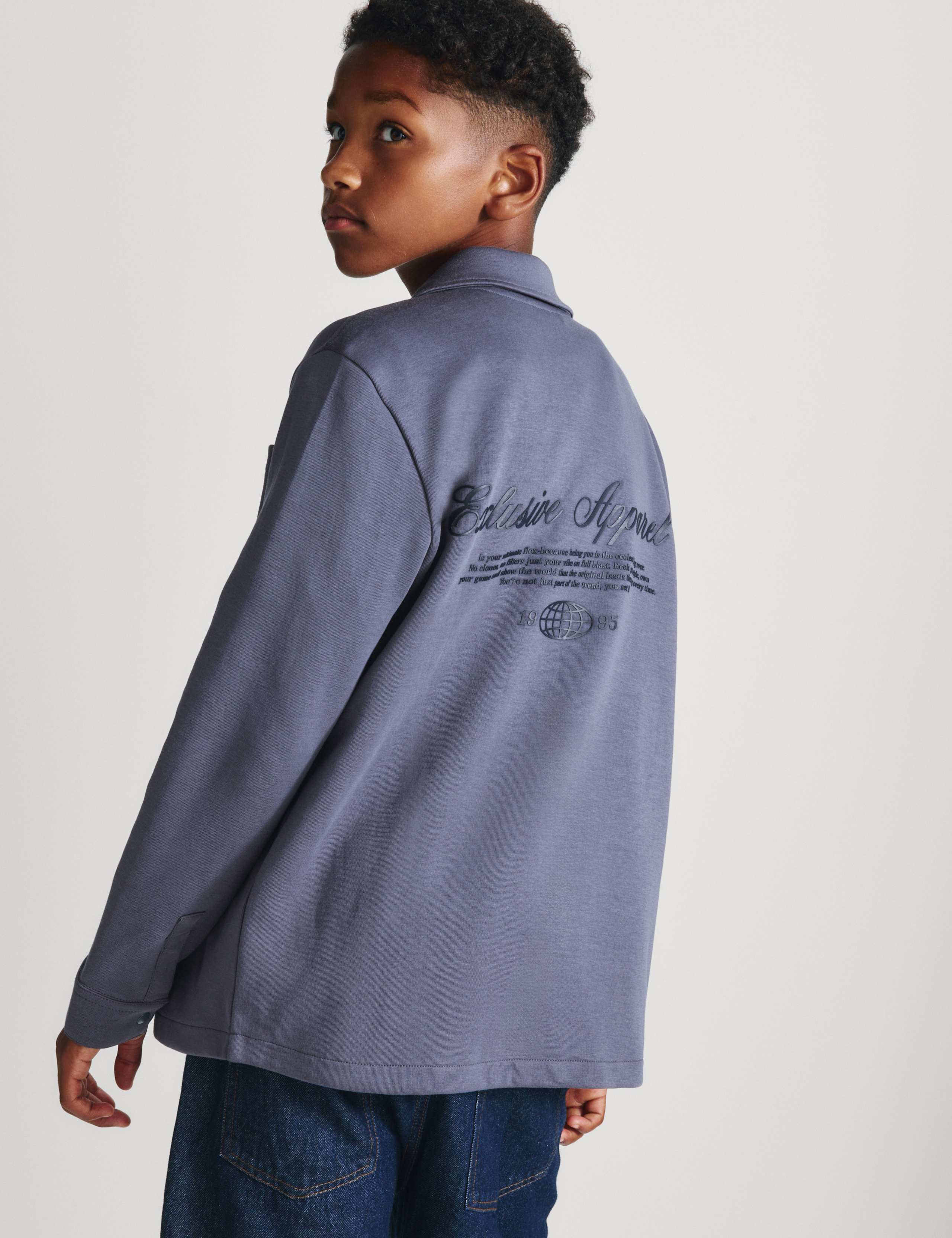 Cotton Rich Jersey Shirt (6-16 Yrs) 7 of 8