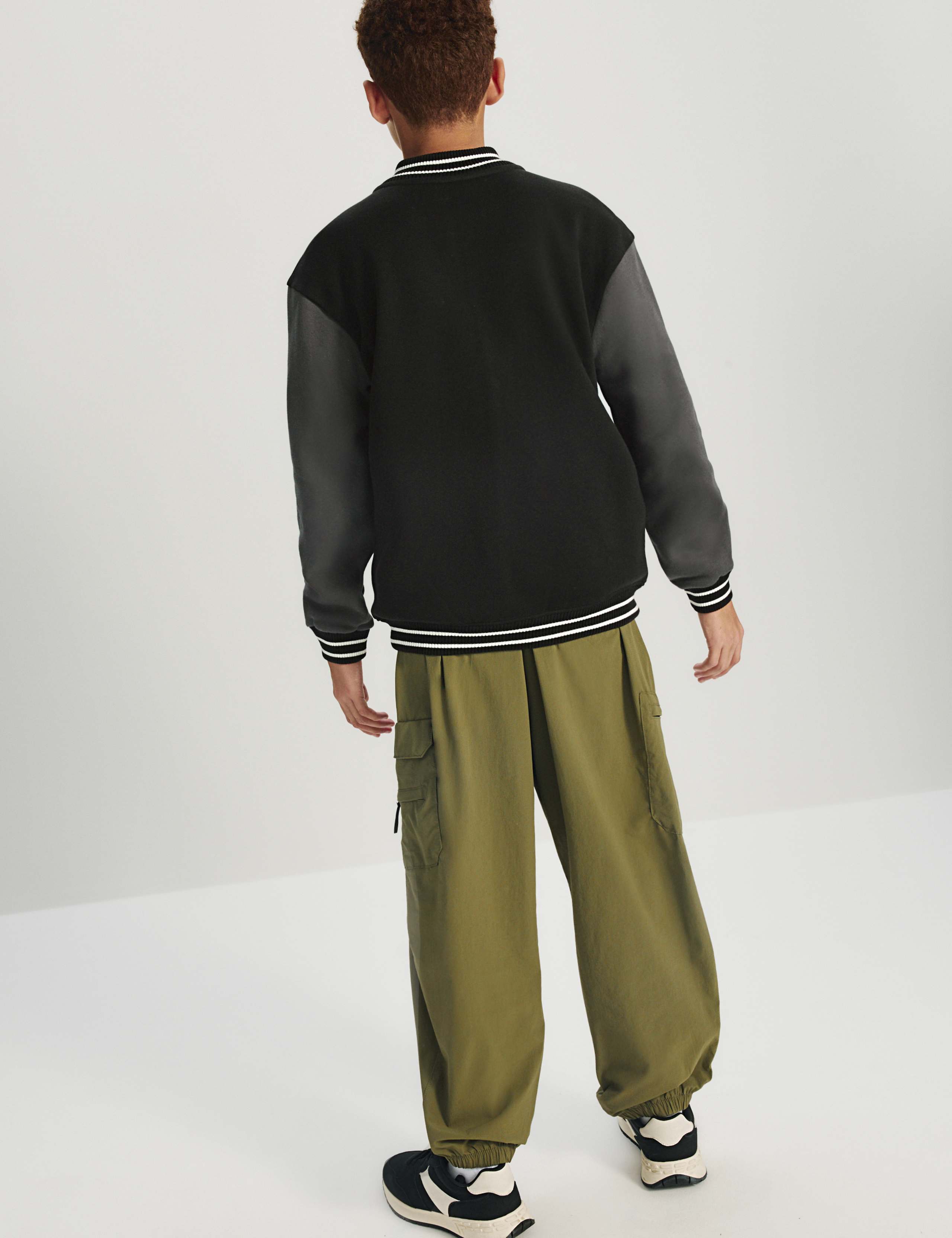 Cotton Rich Graphic Jersey Bomber Sweatshirt (6-16 Yrs) 5 of 7
