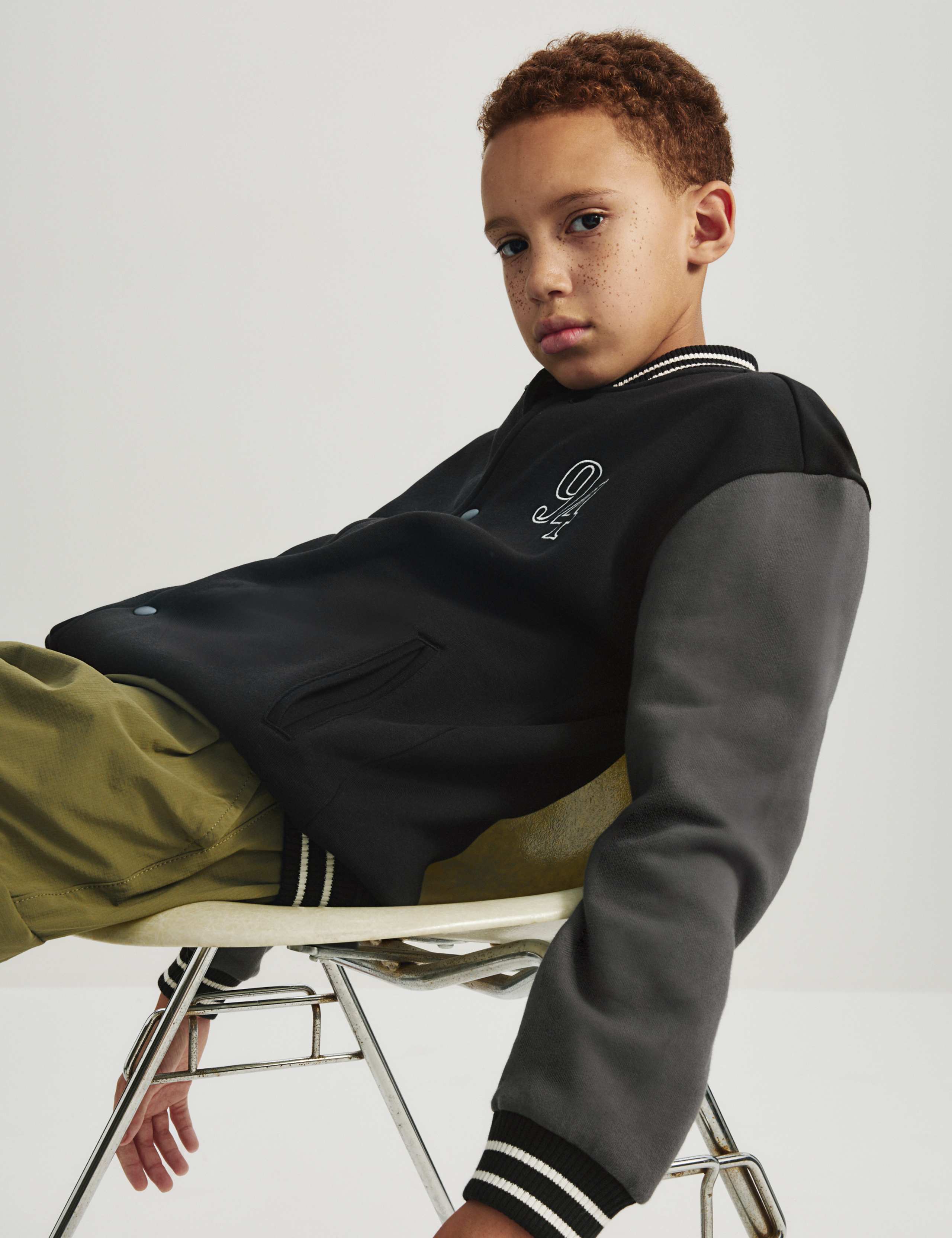 Cotton Rich Graphic Jersey Bomber Sweatshirt (6-16 Yrs) 6 of 7