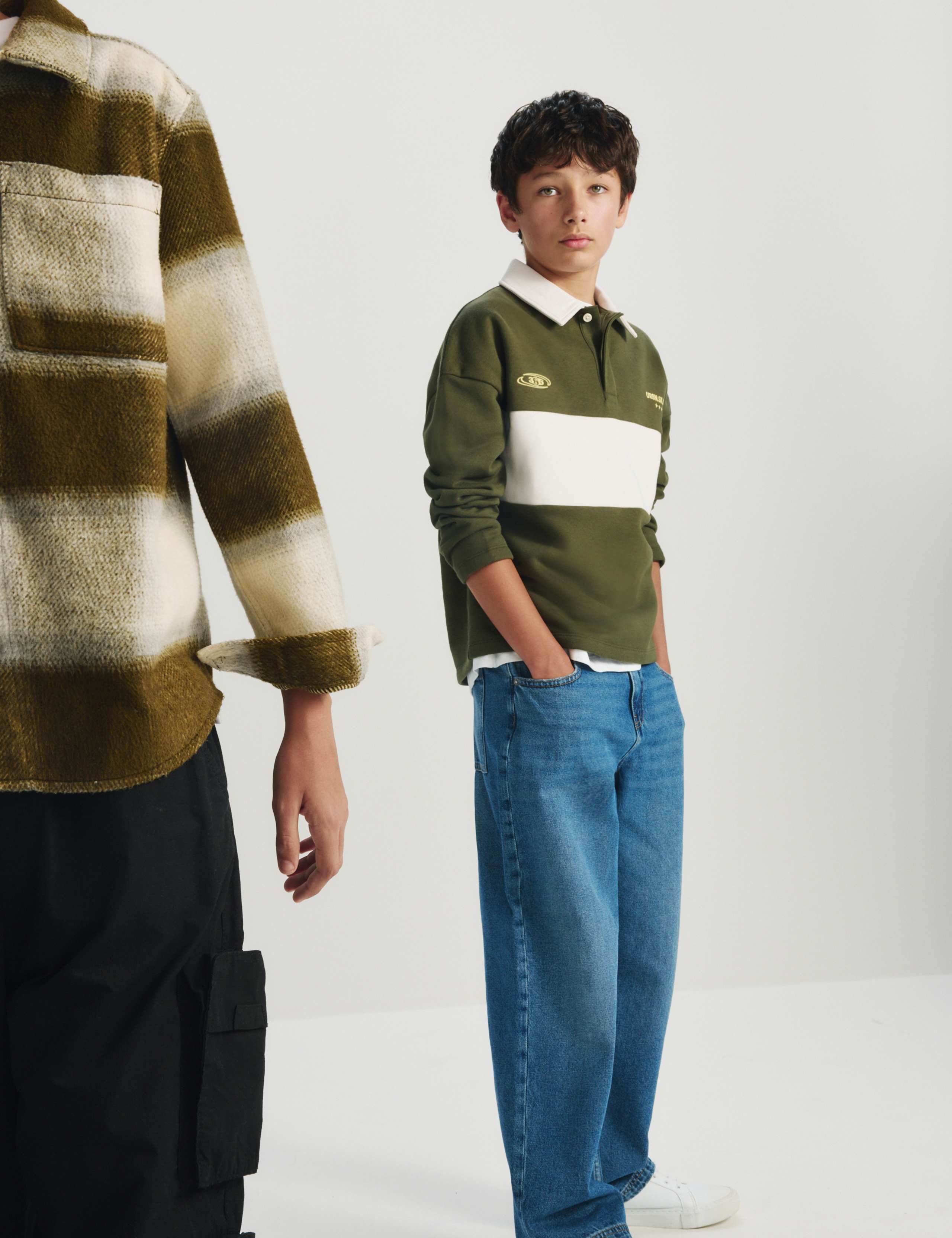 Cotton Rich Rugby Sweatshirt (6-16 Yrs) 6 of 7