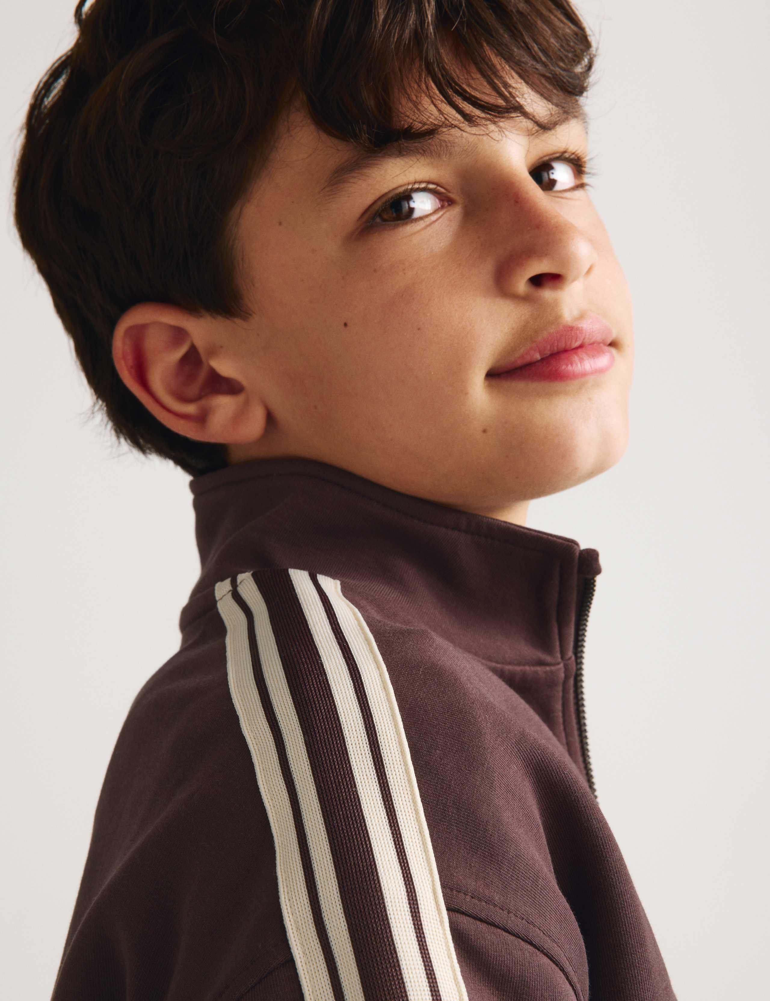 Cotton Rich Zip Sweatshirt (6-16 Yrs) 5 of 7