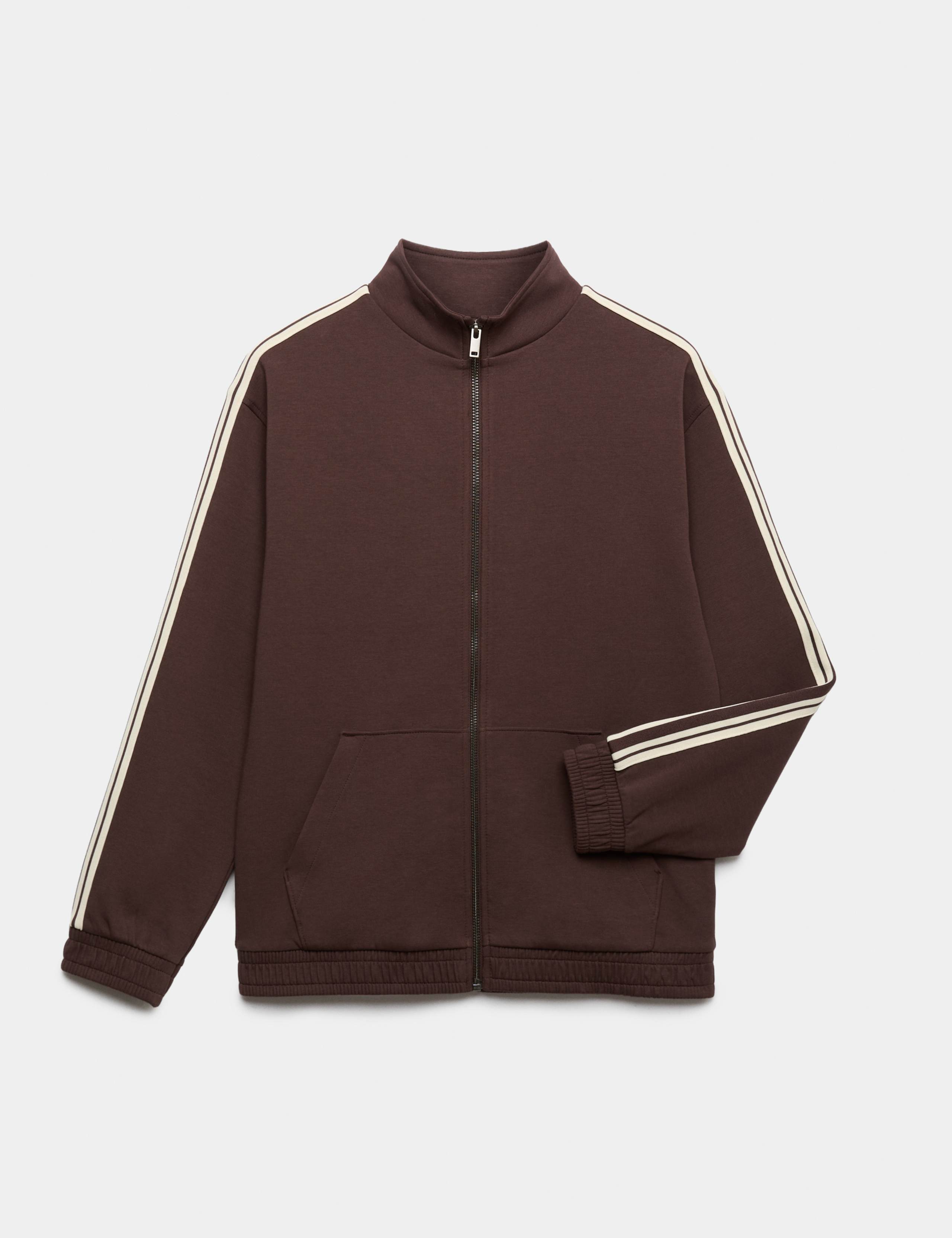 Cotton Rich Zip Sweatshirt (6-16 Yrs) 2 of 7