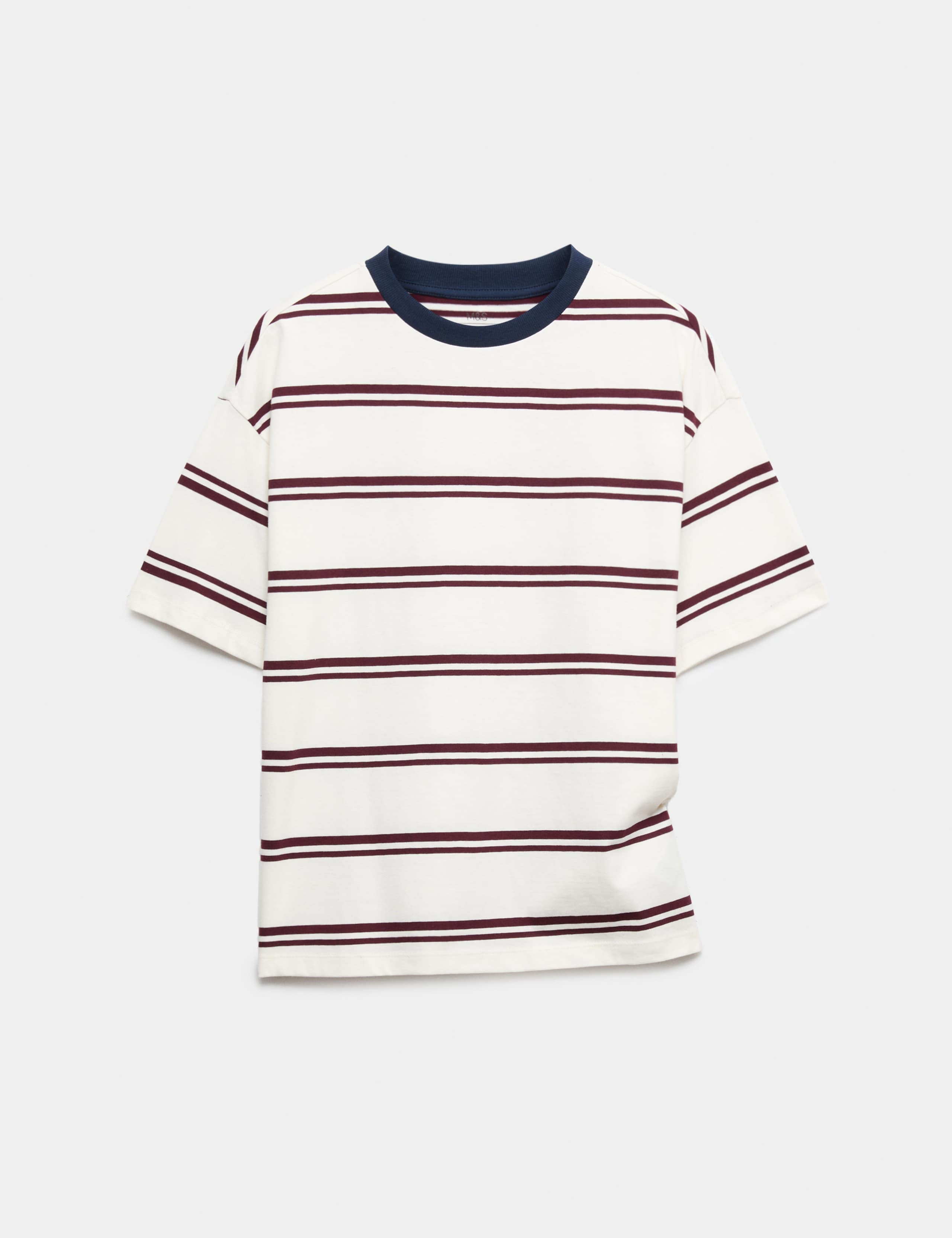 Pure Cotton Striped T-Shirt (6-16 Yrs) 2 of 5