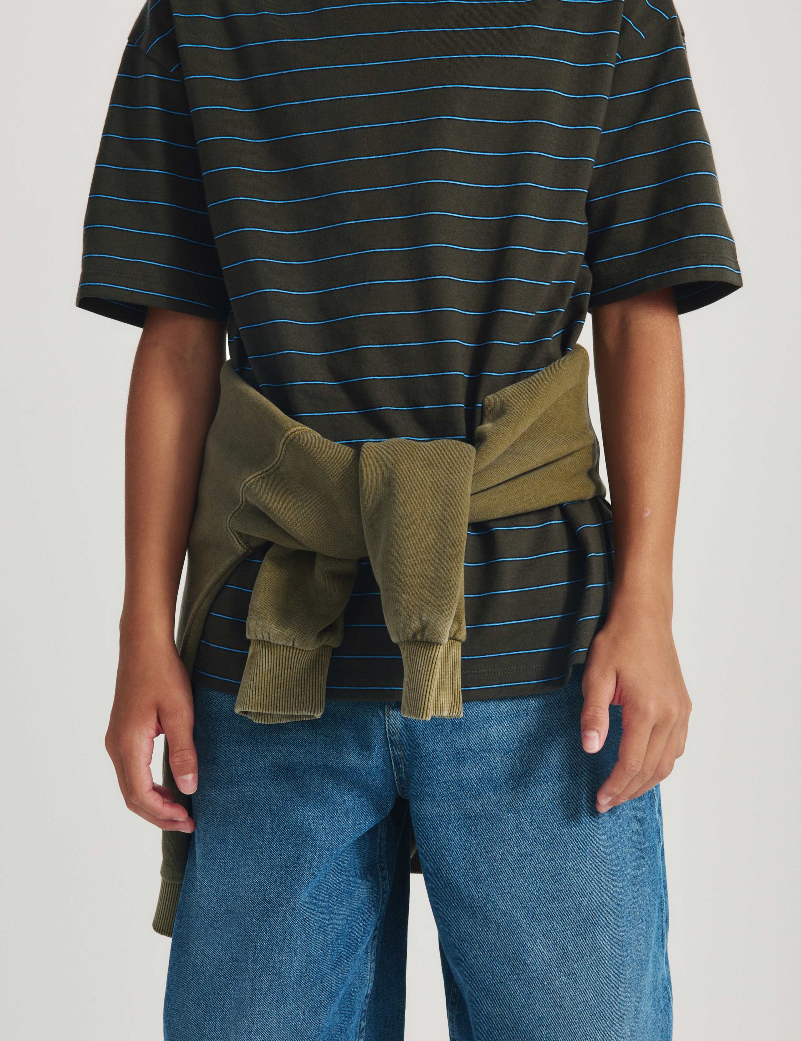 Pure Cotton Striped T-Shirt (6-16 Yrs) 4 of 7